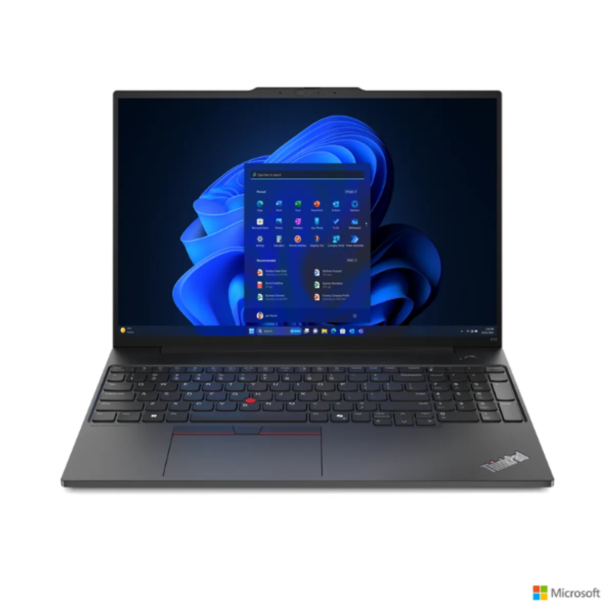 LENOVO ThinkPad E16 Gen 2 Intel Core Ultra 5 125U Processor, 8GB RAM, 512GB SSD, 16" WUXGA Display, DOS, BAG, English & Arabic Keyboard, 1 Year Warranty | 21MA000BGR