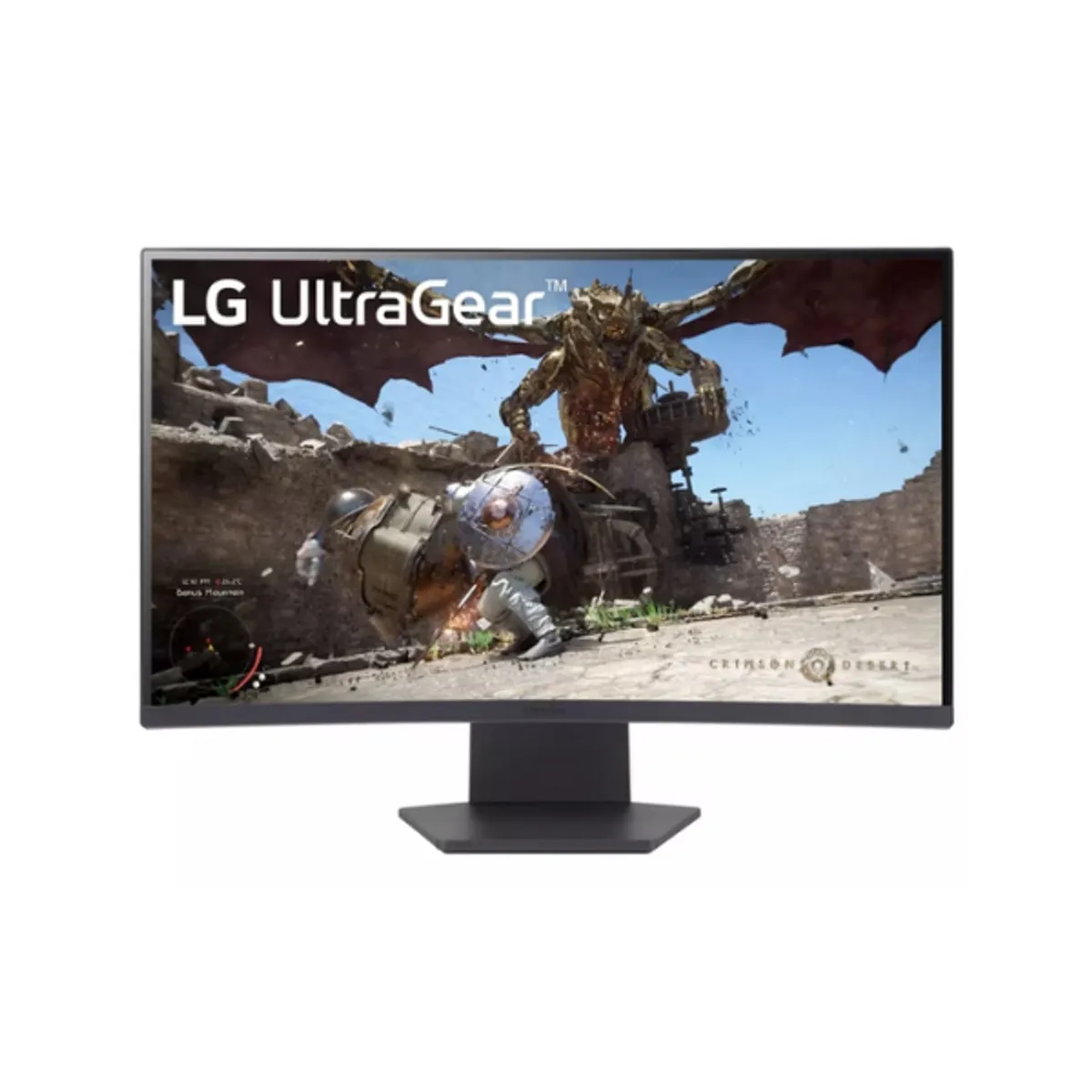 LG UltraGear 27GS60QC-B 27" QHD(2560 x 1440) Curved Gaming Monitor, 1Ms, 180Hz, HDMI, DP, Tilt, Adjustable, 1 Year warranty | 27GS60QC-B