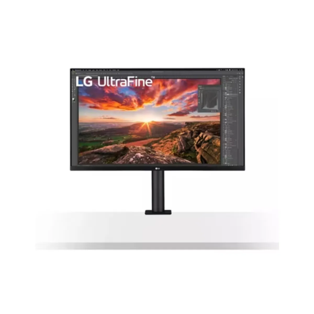 LG UltraFine 32UN880-B 32" 4K UHD(3840 x 2160) Monitor, Anti-Glare, HDMI, DP, USB-C, Height/Pivot/Swivel/Tilt, Adjustable, 1 Year warranty | 32UN880-B