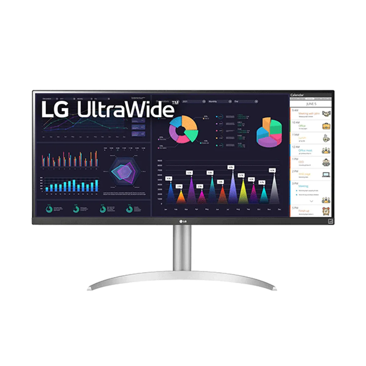 LG 34î UltraWide FHD VESA DisplayHDR 400 AMD FreeSync IPS Monitor with USB Type-C, 1 Year Warranty| 34WQ650-W