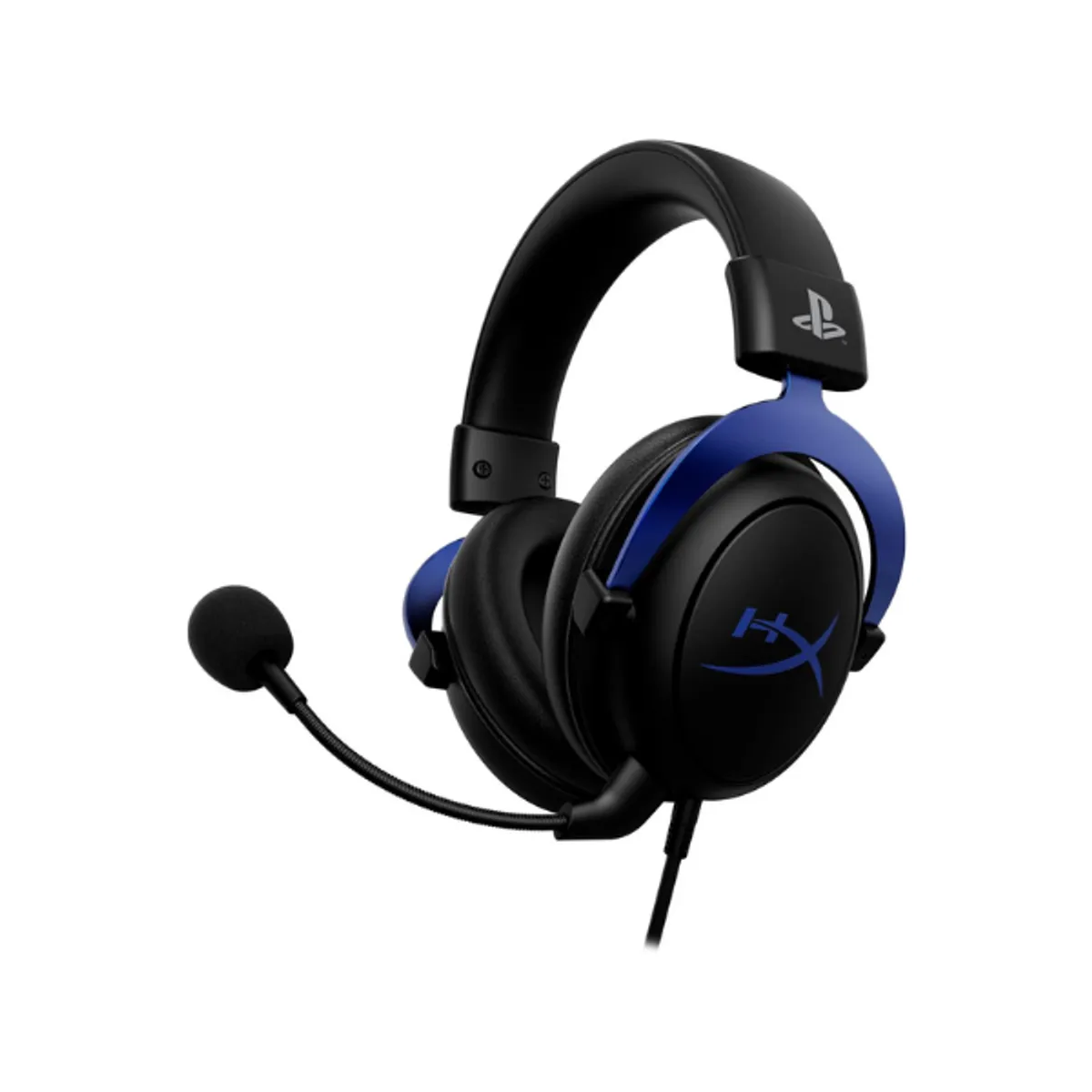 HyperX Cloud Gaming Headset, For PS5-PS4, Black/Blue, 1 Year Warranty | 4P5H9AM#ABB