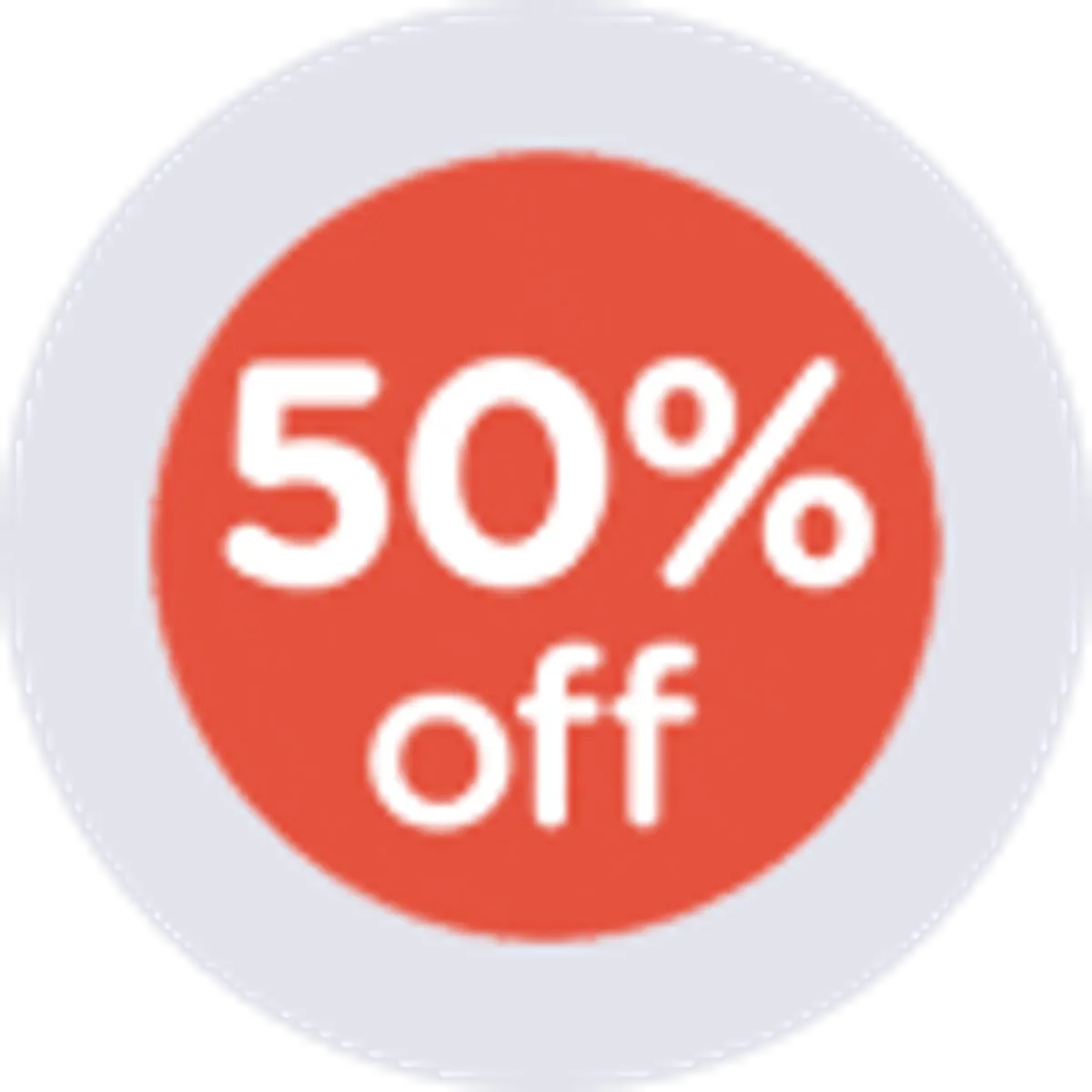 50 % Off
