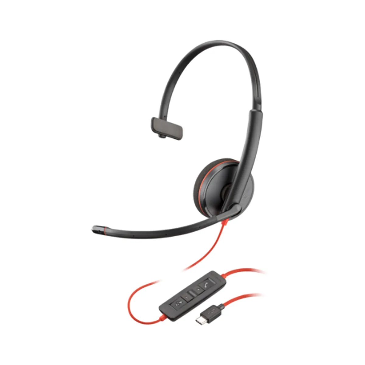 POLY Blackwire 3210 Monaural USB-C Headset | 80S09AA