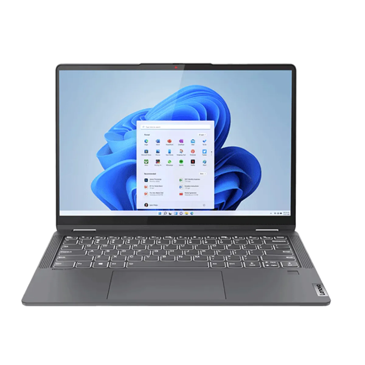 LENOVO IdeaPad Flex 5 Intel Core i5 1235U Processor, 8GB RAM, 512GB SSD, 14" Touch Display, Windows 11 Home, GREY Color, 1 Year Warranty | 82R700KLAX