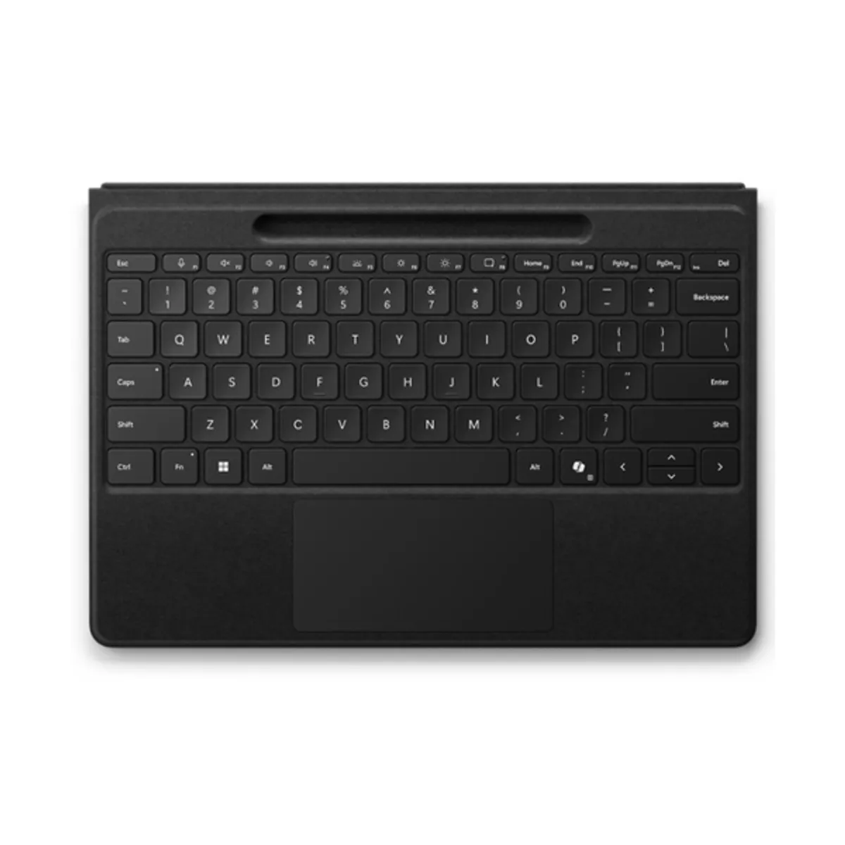 Microsoft Surface Pro Arabic & English Keyboard With Copilot, Magnetic Connection, Black, 1 Year Warranty | 8XA-00181