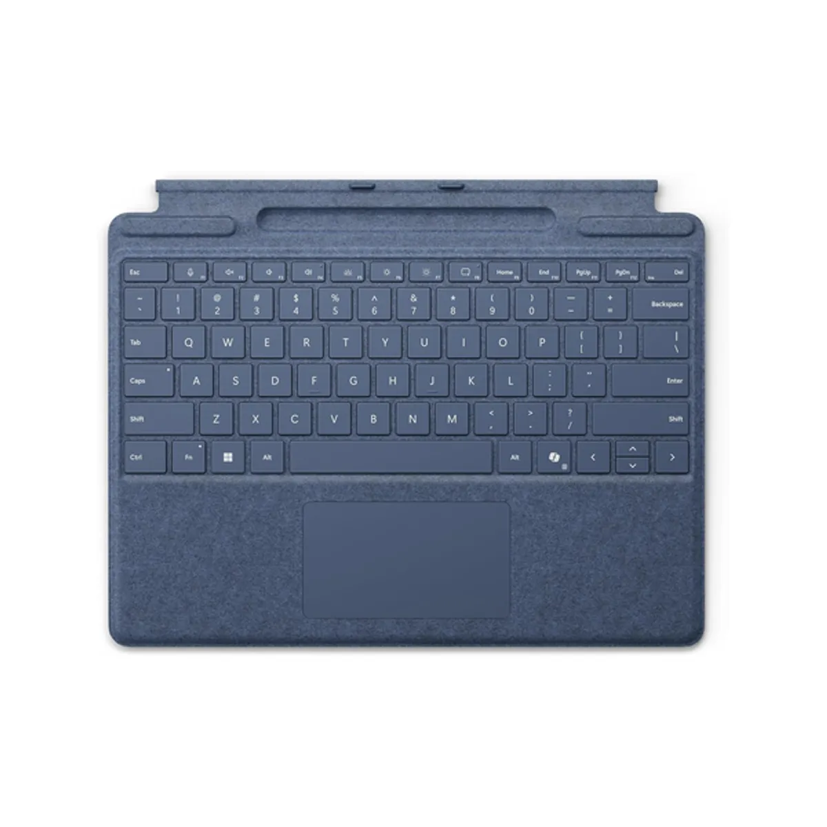 Microsoft Surface Pro Arabic & English Keyboard With Copilot, Magnetic Connection, Sapphire, 1 Year Warranty | 8XA-00228