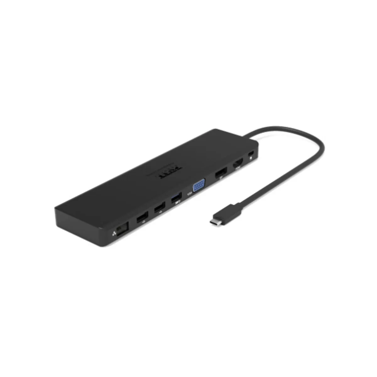 Port 1 X 4K, 2 X 2K USB-C Mobile Docking Station 11 Devices 100W, HDMI, VGA, DP, Data Transfer Speed 5Gb/s, Cable Length 55cm, 1 Year Warranty | 901906