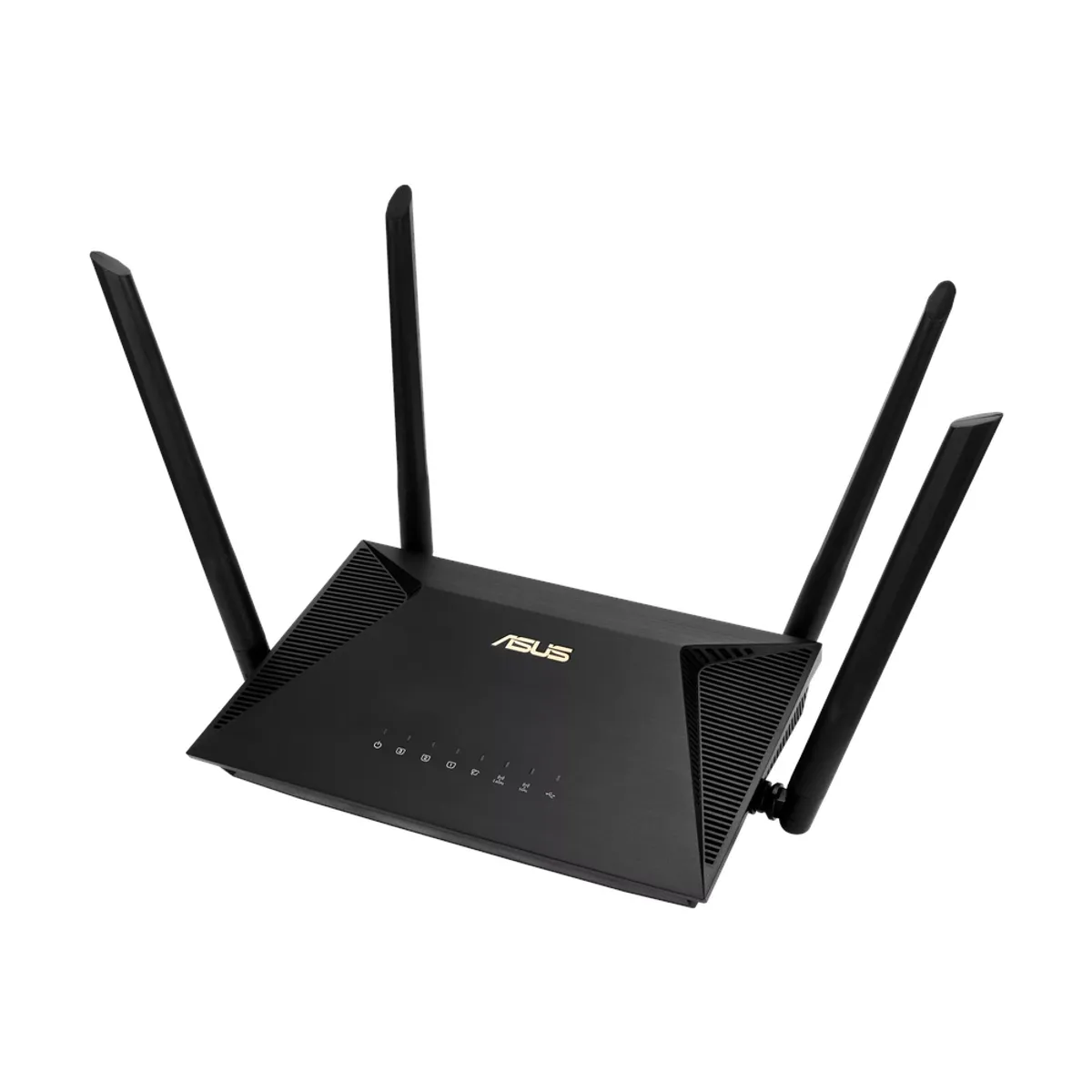 Asus AX1800 Dual Band WiFi 6 Router, 5 GHz Up to 1201 Mbps, 2.4 GHz Up to 574 Mbps, 4 x External Antennas, Dual-core Processor, MU-MIMO & OFDMA Supported, 1 Year Warranty | 90IG06P0-MO3520