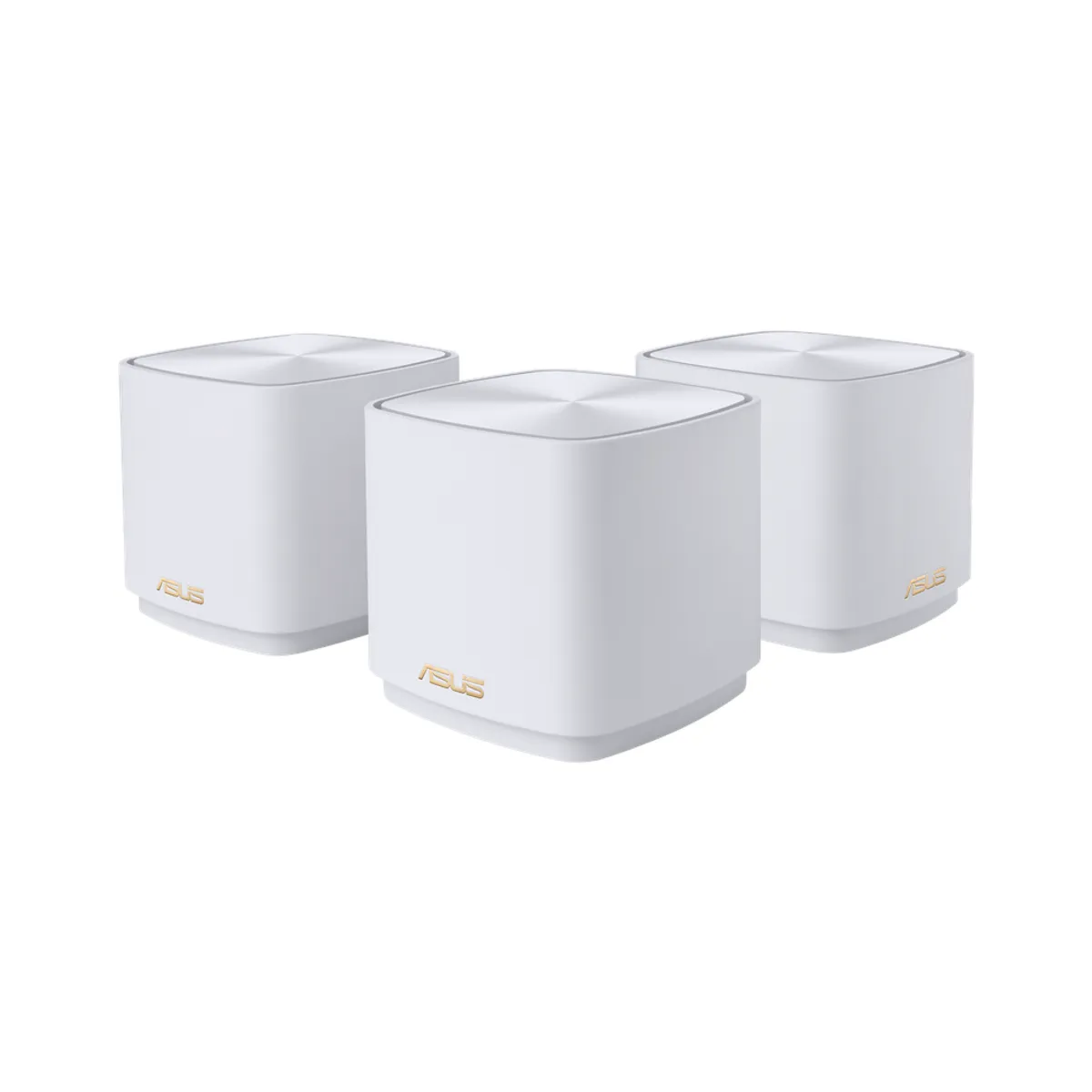 Asus ZenWiFi XD5 WiFi 6 Mesh Router Pack Of 2, 5 GHz Up to 2402 Mbps, 2.4 GHz Up to 574 Mbps, 2 x Internal Dual-Band Antennas, 1.7GHz Quad-Core Processor, AiMesh Supported, White, 1 Year Warranty | 90IG0750-MO3B40