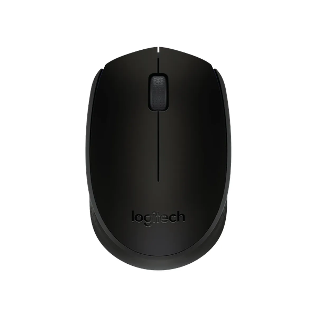 Logitech M170 Wireless Mouse, 1000 DPI Smooth Optical Sensor, 3 (Left/Right-click, Middle click) Buttons, 2D, Optical Scroll Wheel, Ambidextrous Design, Grey, 1 Year Warranty | 910-004642