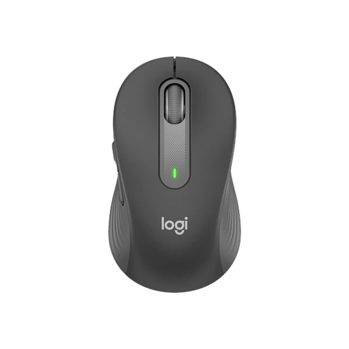 Logitech Signature M650 Wireless Mouse, Dual Mode Connectivity (Wireless & Bluetooth), 4000 DPI Logitech Advanced Optical Tracking Sensor, 5 x (Left/Right-click, Back/Forward, Scroll-wheel with middle click) Buttons, Graphite, 1 Year Warranty | 910-006253