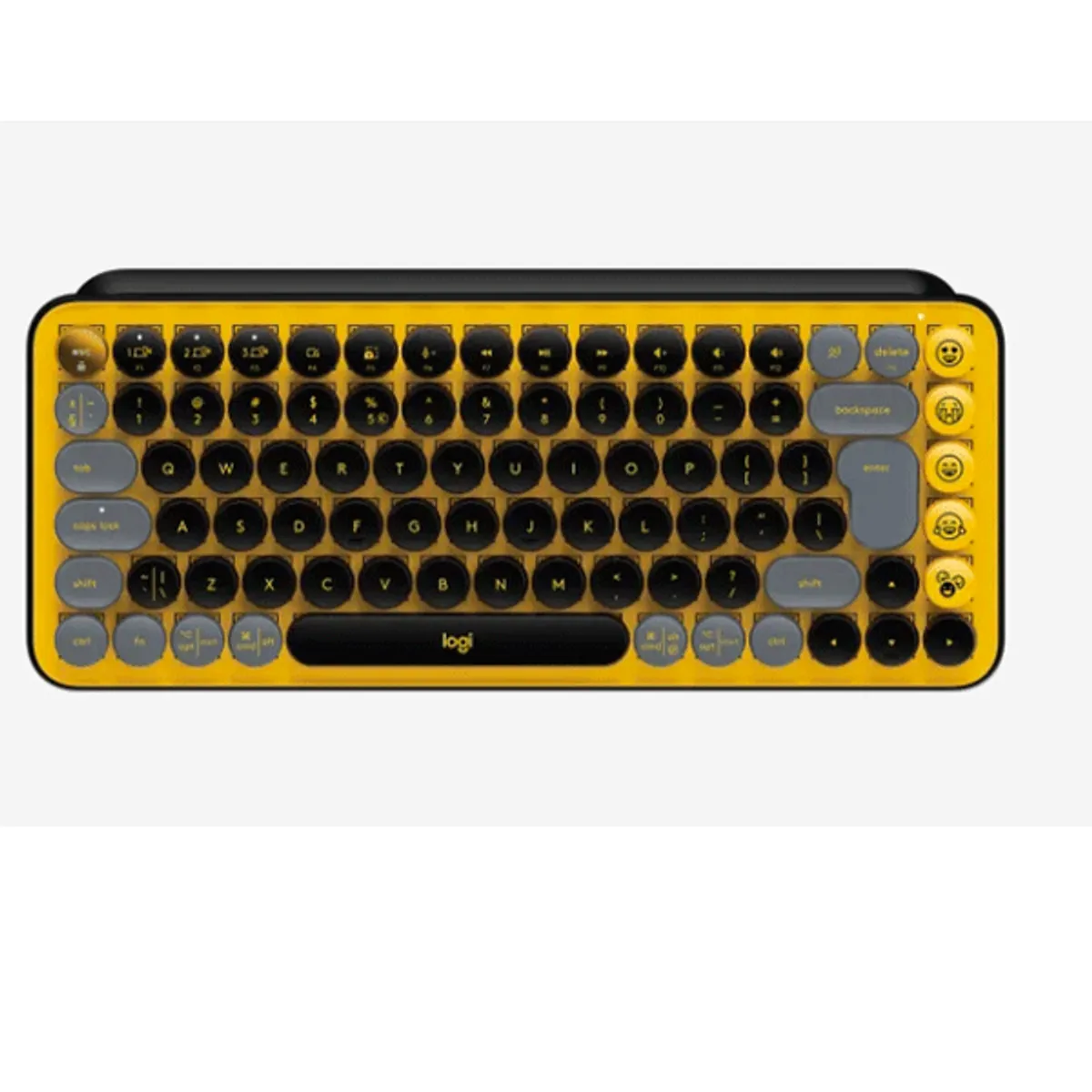 KEYBOARD LOGITECH POP KEYS MECHANICAL WIRELESS BLK/YELLO-AR | 920-010816