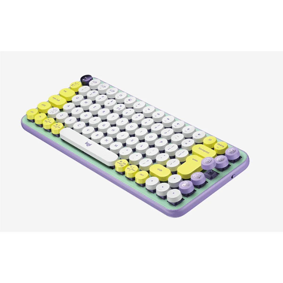 KEYBOARD LOGITECH POP KEYS MECHANICAL WIRELESS MINT GREN-AR | 920-010817