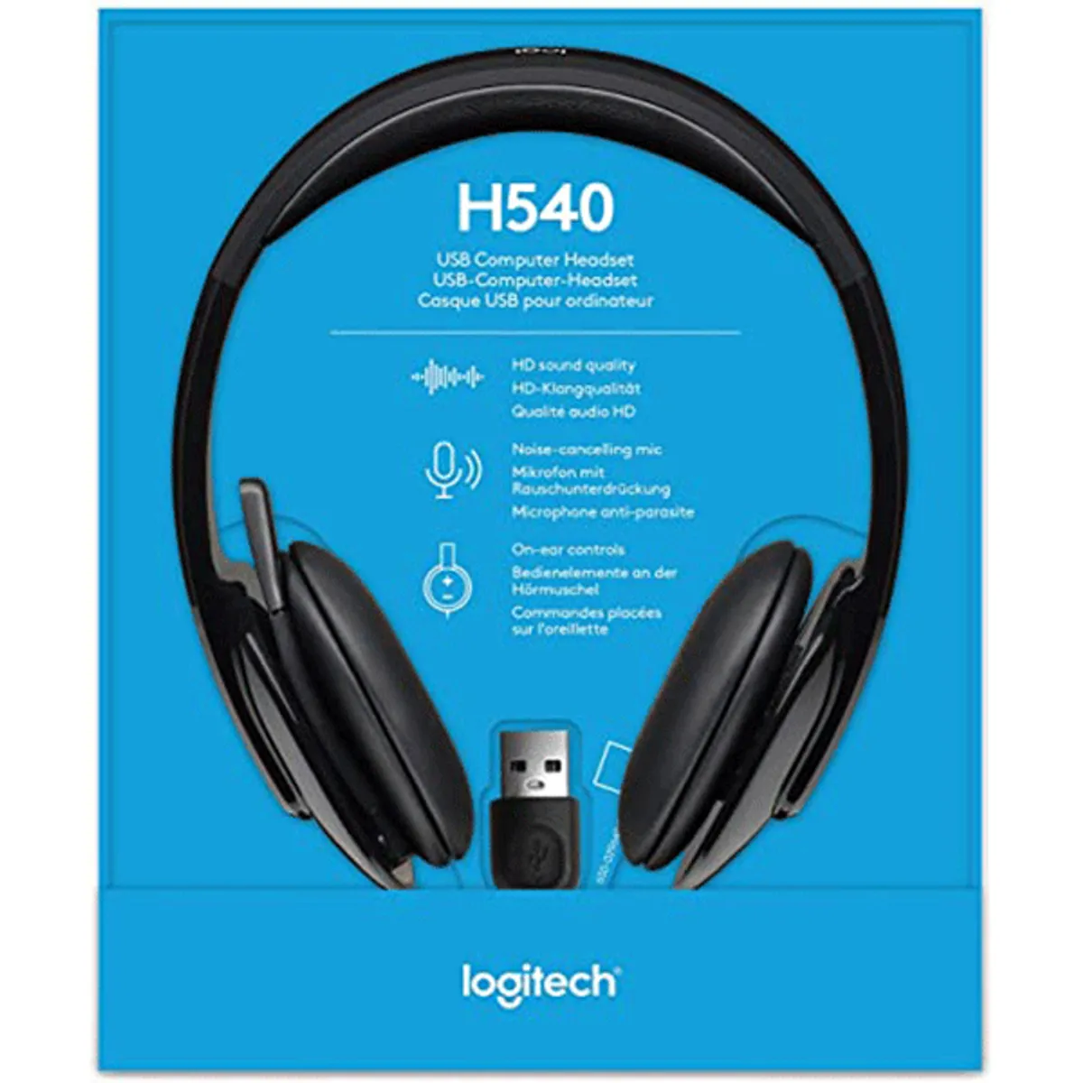 HEADSET LOGITECH H540-USB | 981-000480