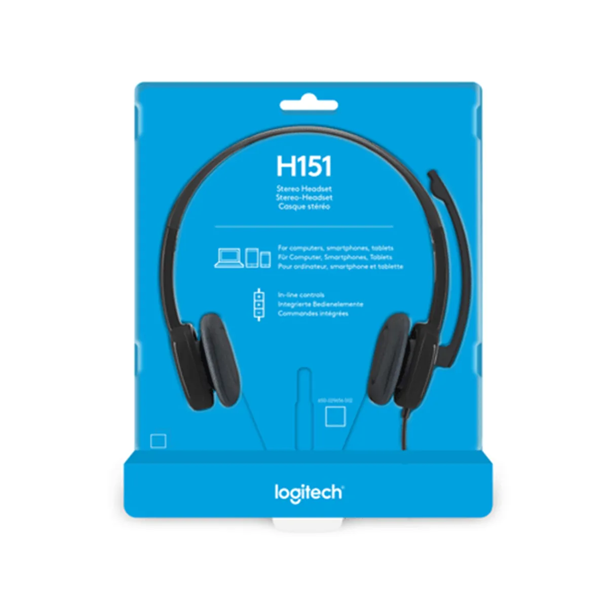 HEADSET LOGITECH H151 SINGLE PIN | 981-000589