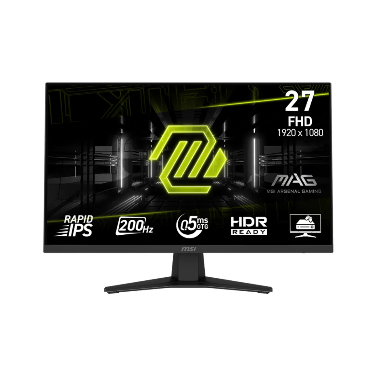 MSI MAG 274F 27" FHD (1920 x 1080) Gaming Monitor, Anti-glare, HDMI, DP, Tilt Adjustable, 1 Year warranty | 9S6-3CE41H-055