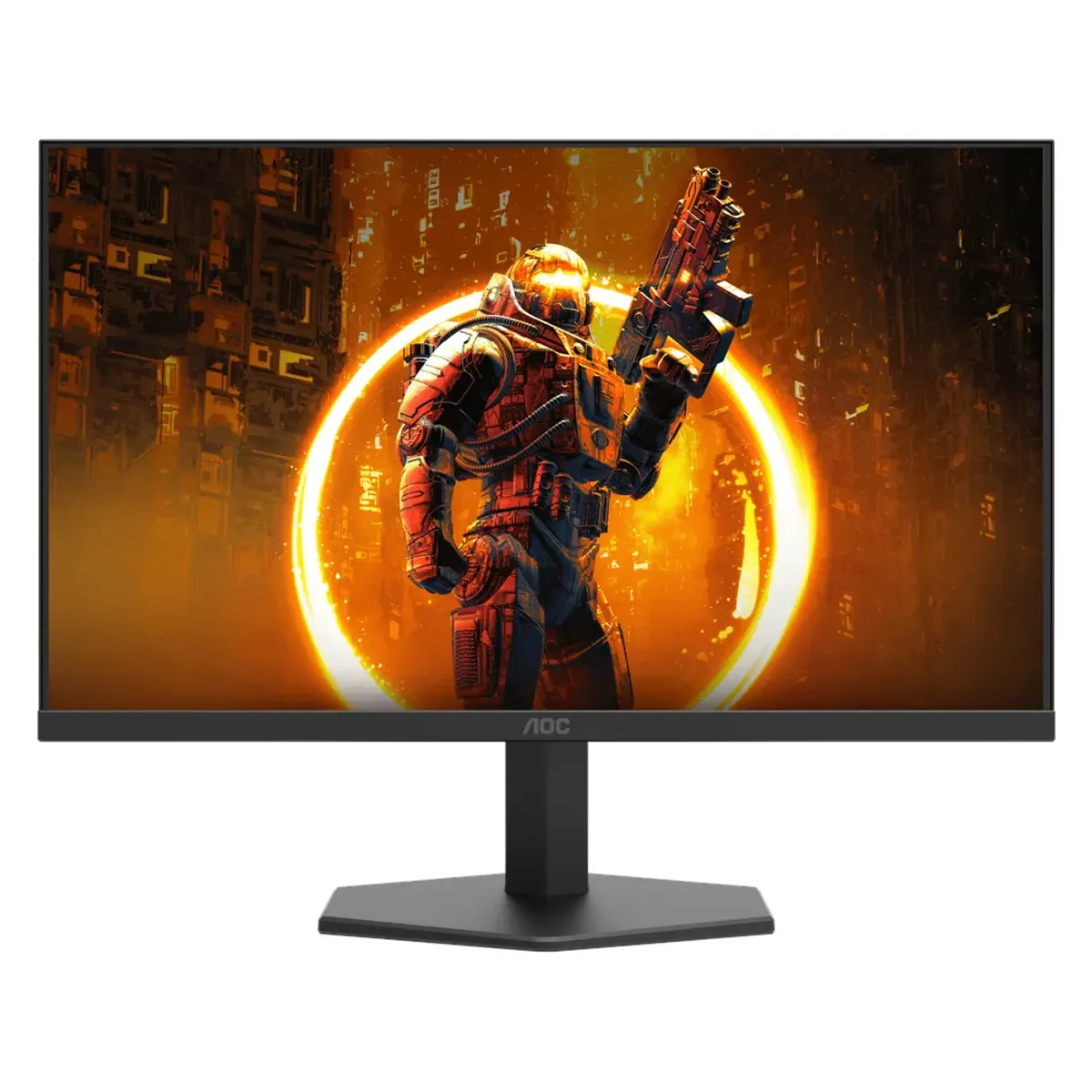 AOC 27G11ZE2 Gaming Monitor, 27" FHD (1920 x 1080) Resolution, 240Hz, Anti-glare, 1ms (GTG) Response Time, HDMI, DisplayPort, Tilt Adjustable Stand, Black & Red, 1 Year Warranty | 27G11ZE2