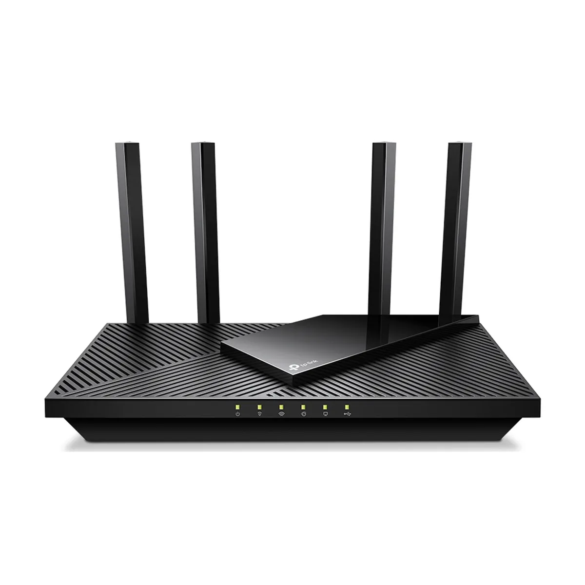 TP-Link Archer AX3000 Multi-Gigabit Wi-Fi 6 Router, 2.4 GHz Up to 574 Mbps, 5 GHz Up to 2402 Mbps, 4 x Fixed High-Performance Antennas, Multiple LAN Ports, 3 Bedroom Houses Coverage, Compatible with Alexa, 1 Year Warranty | ARCHER-AX55-PRO