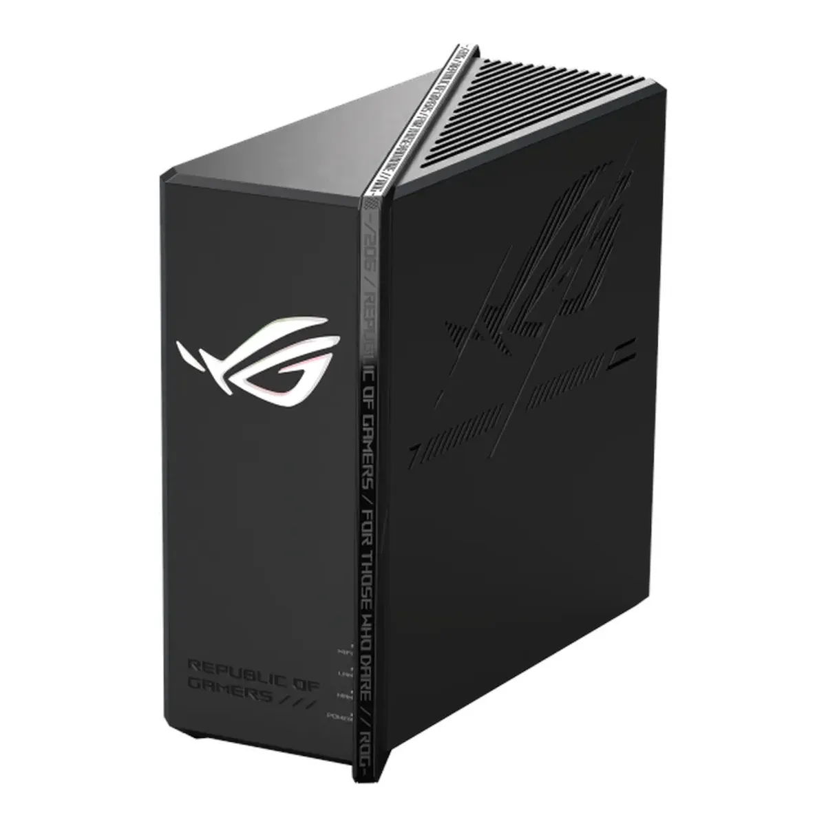 Asus ROG Strix GS-BE18000 Tri-Band WiFi 7 Gaming Router, Speeds up to 18,000 Mbps, WiFi 7, Multi-Link Operation, AI-Powered Smart AiMesh, Triple-Level Game Acceleration, Customizable Aura RGB Lighting, 1 Year Warranty | GS-BE18000