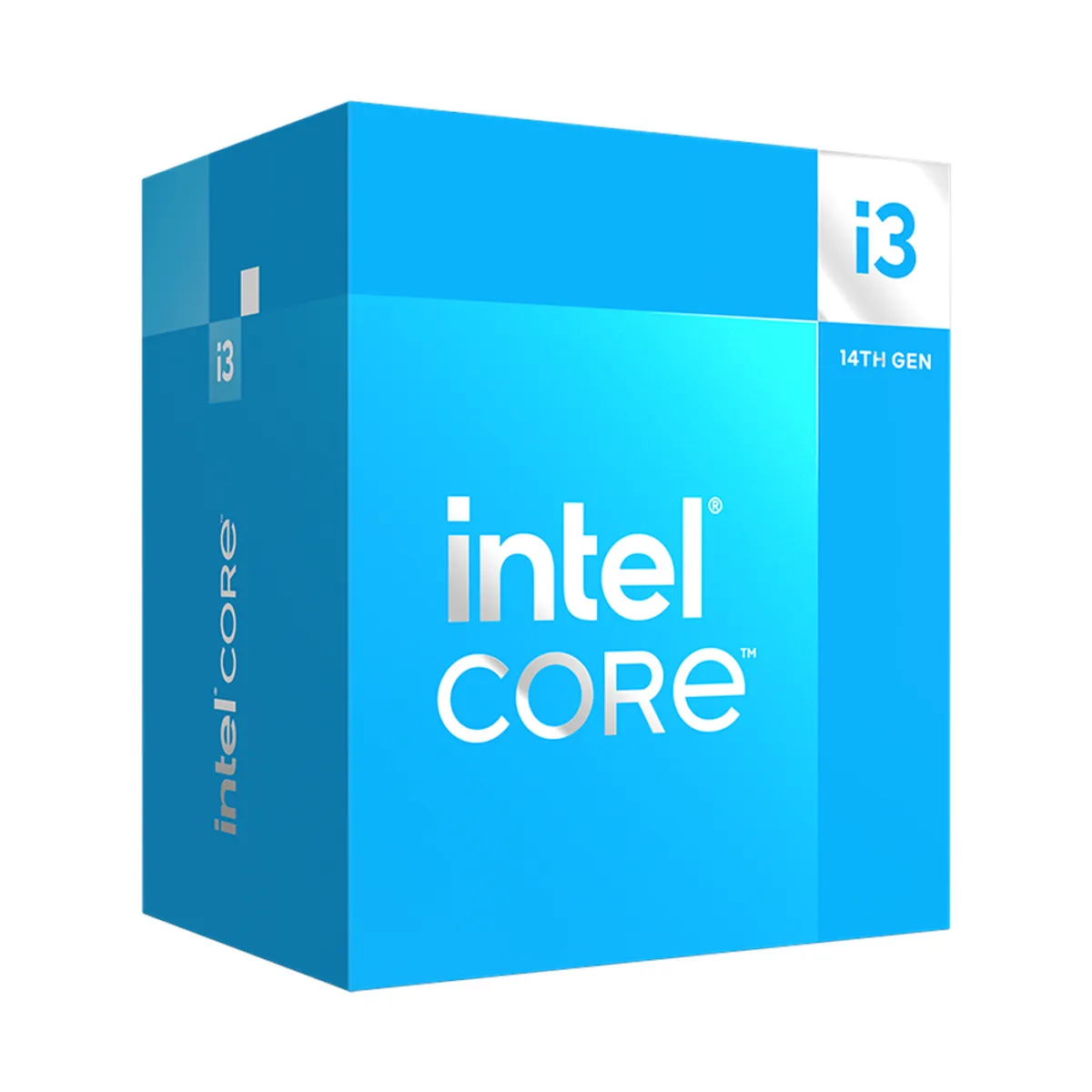 Intel Core i3 Processor 14100, 4-Core (4P+0E), Base Core Frequency 3.5 GHz, Turbo Frequency 4.7 GHz, 12MB L1 Cache, DDR5, DDR4, LGA1700 Socket, BOX, 1 Year Warranty | BX8071514100