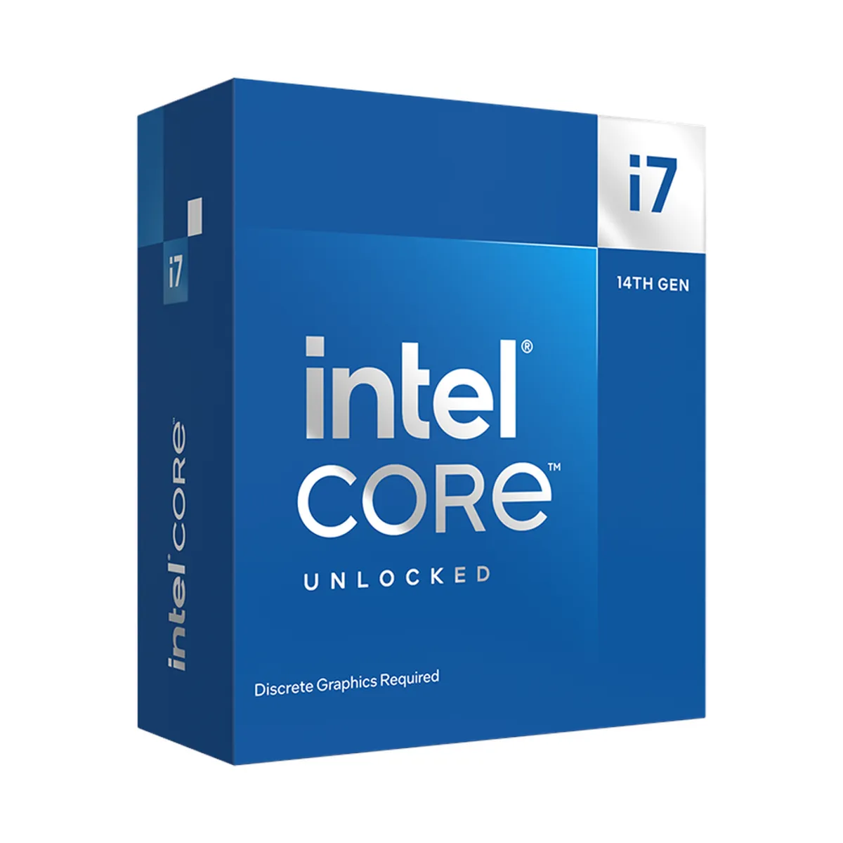 Intel Core i7-14700KF Processor, 20-Core (8P+12E), Base Core Frequency 3.4 GHz, Turbo Frequency 5.6 GHz, 33MB L1 Cache, DDR4/DDR5, LGA1700 Socket, BOX, 1 Year Warranty | BX8071514700KF