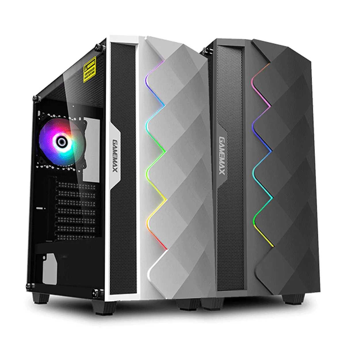 ATX CASE GAMEMAX DIAMOND BLACK