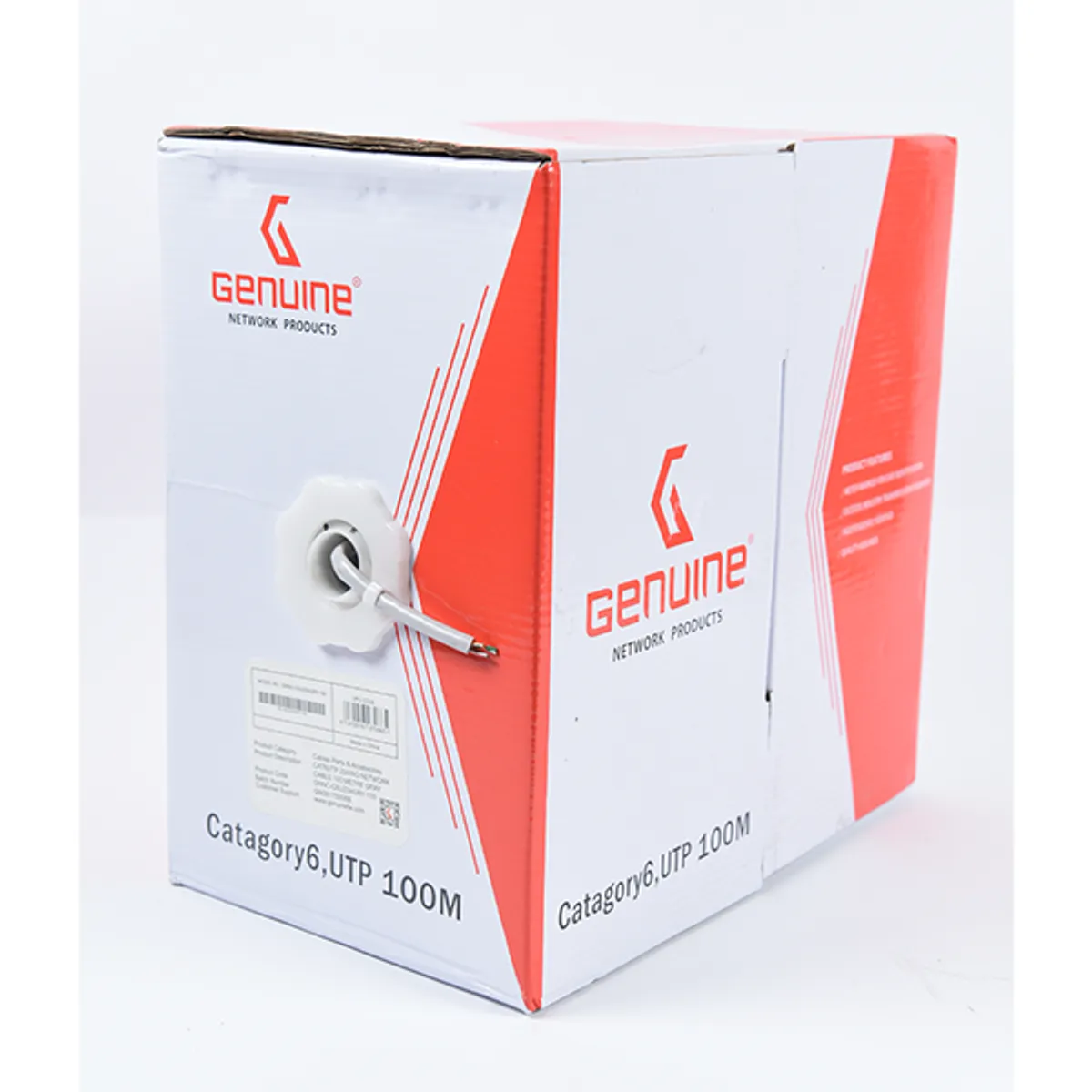 GENUINE CAT6 CABLE UTP 23 AWG, 100 METER