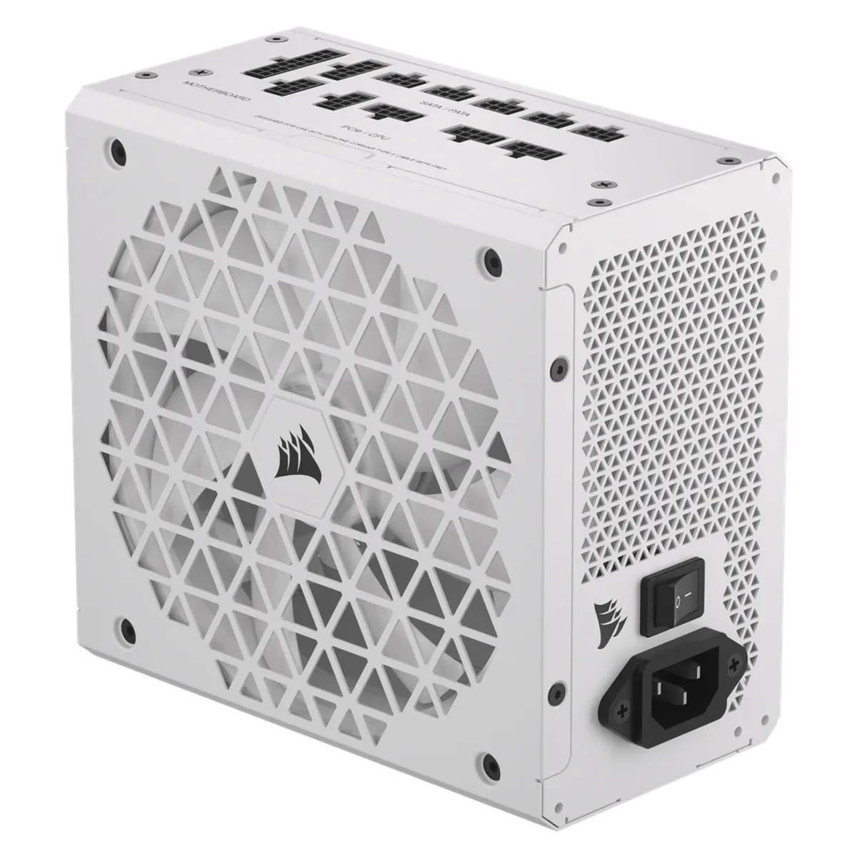 Corsair RM850x SHIFT 80 Plus Gold Power Supply, 850W, Fully Modular, ATX, White, 1 Year Warranty | CP-9020274-UK