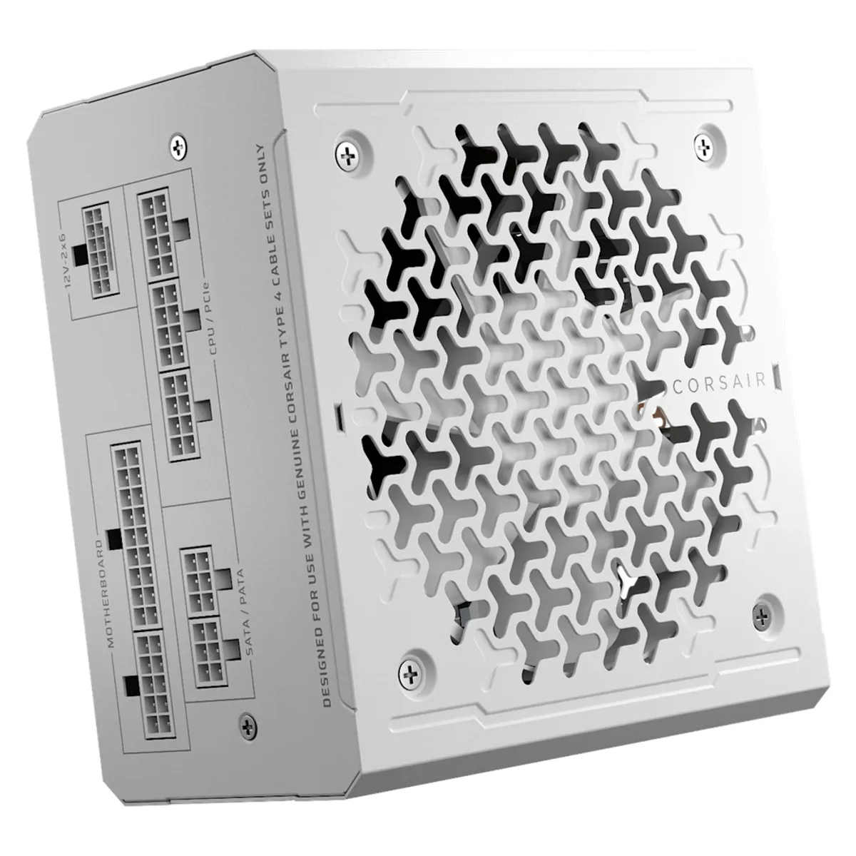 Corsair RM750e 80 Plus Gold Power Supply, 750W, Fully Modular, ATX, White, 1 Year Warranty | CP-9020292-UK