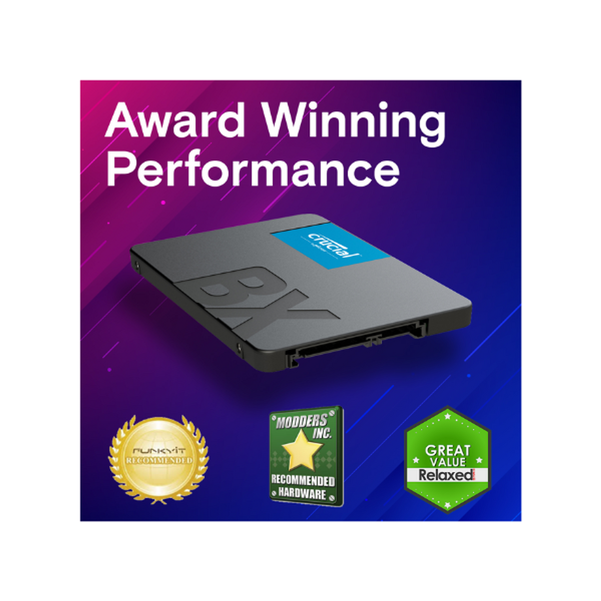 Crucial BX500 1TB SATA 2.5インチSSD 新品未開封 ssd sata 1 tb crucial bx 500 - Info7 Informática