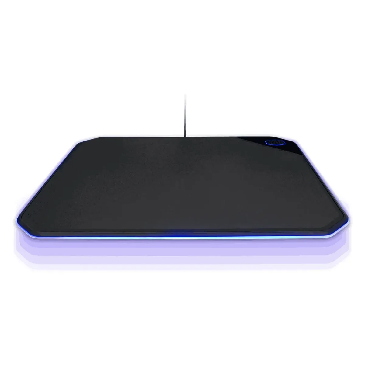 Cooler Master MP860 Gaming RGB Mouse Pad, Medium Size, Dual Sided Cloth Surface, Anti-Slip Base, USB, 19 x RGB Leds, Black, 1 Year Warranty | MP860-RGB