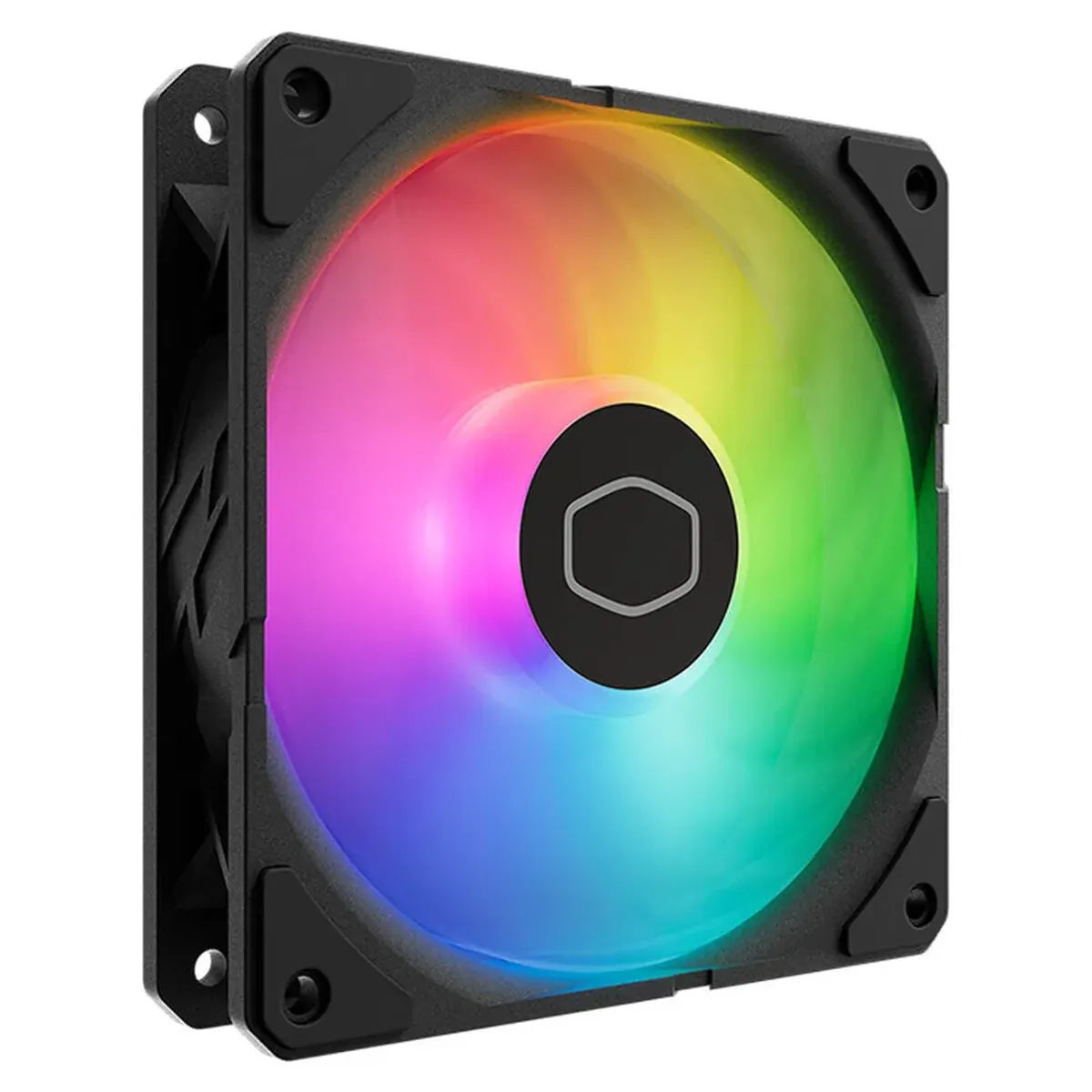 Cooler Master SickleFlow Edge 120 ARGB Case Fans, Loop Dynamic Bearing, 120mm Fan Size, 2500 rpm Fan Speed, Black, 1 Year Warranty | MFX-B2DN-25NP2-R2