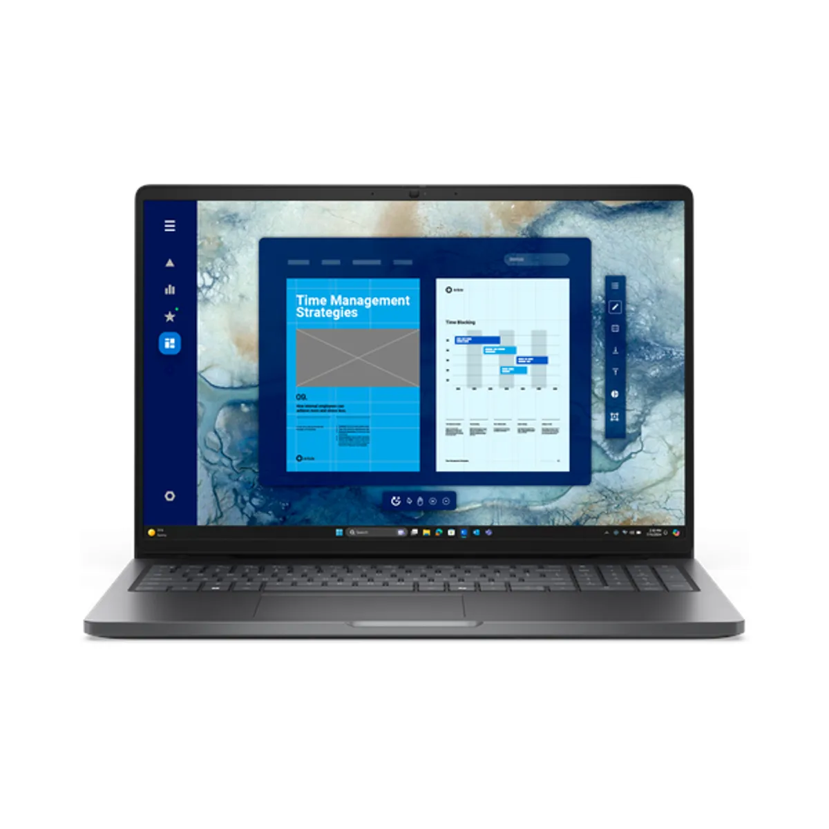 Dell Pro 16 PC16250 Laptop, Intel Core 5 120U Processor, 8GB RAM, 512GB SSD, 16" FHD+ Display, DOS, English & Arabic Backlit Keyboard, 1 Year Warranty | DPPC16250C58GAR-2621
