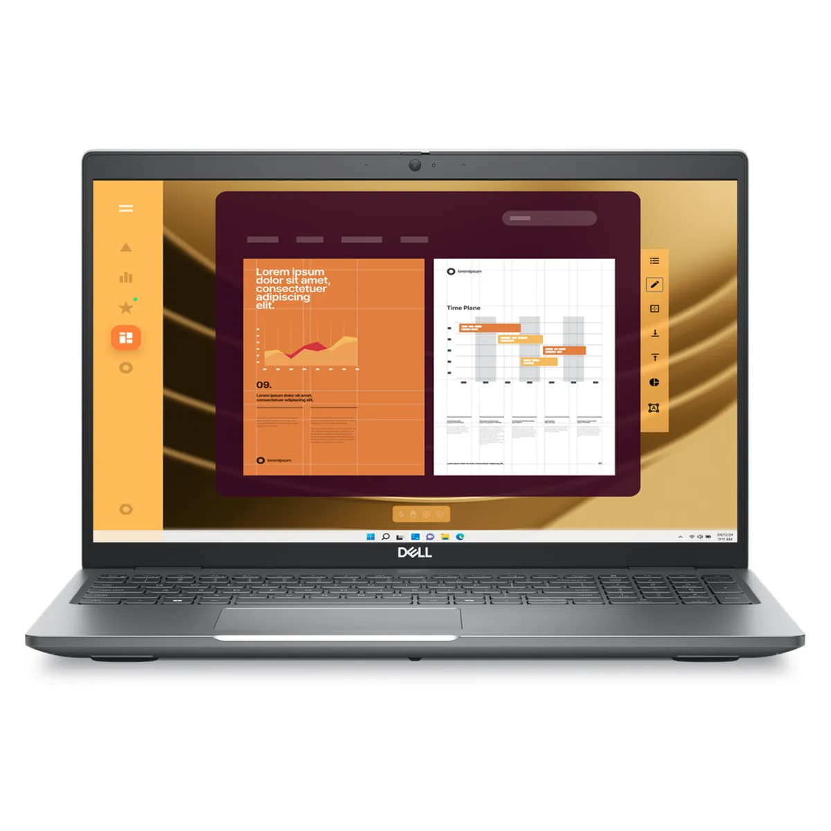 Dell Latitude 5550 Laptop, Intel Core Ultra 5 125U Processor, 8GB RAM, 512GB SSD, 15.6" FHD Display, DOS, English & Arabic Keyboard, 1 Year Warranty | Dell-LAT-5550-8-512-DOS2