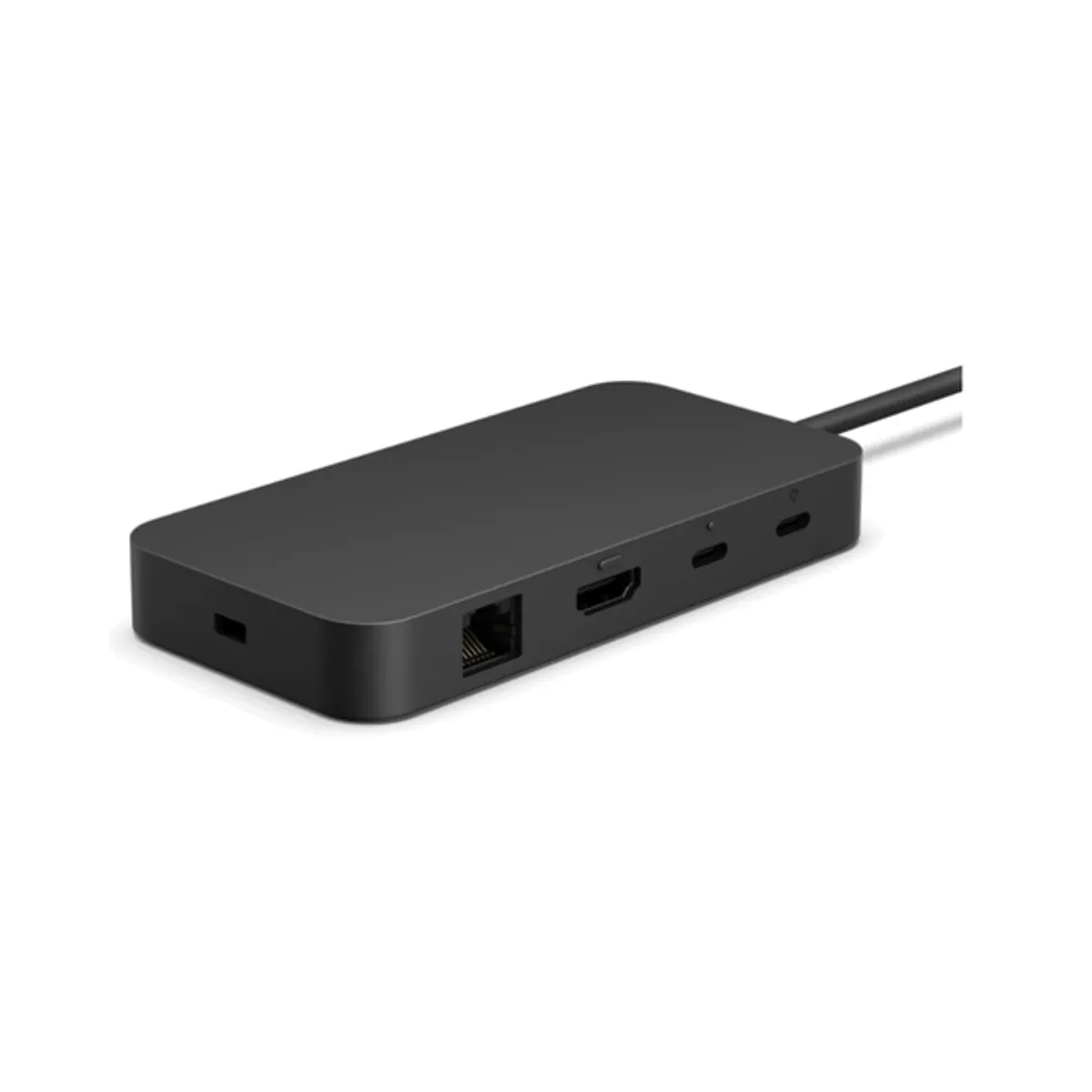 Microsoft Surface USB4 Docking Station, Ethernet (1 Gbit/s), USB 4/USB-C, Video Display Enabled, HDMI 2.1, 4 x USB-C Ports, Black, 1 Year Warranty | EP2-20003