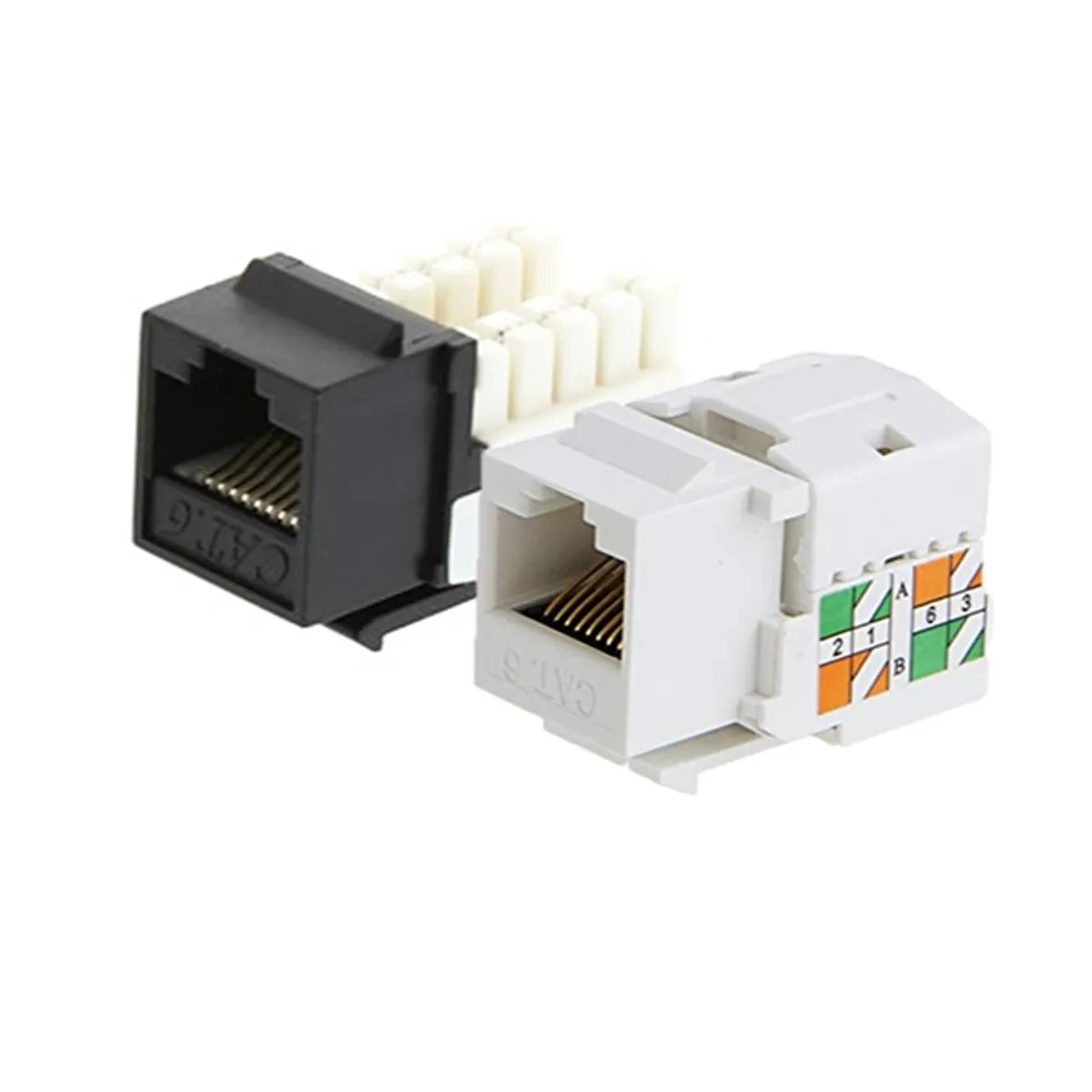 GENUINE KEYSTONE JACK CAT6 UTP - 90°