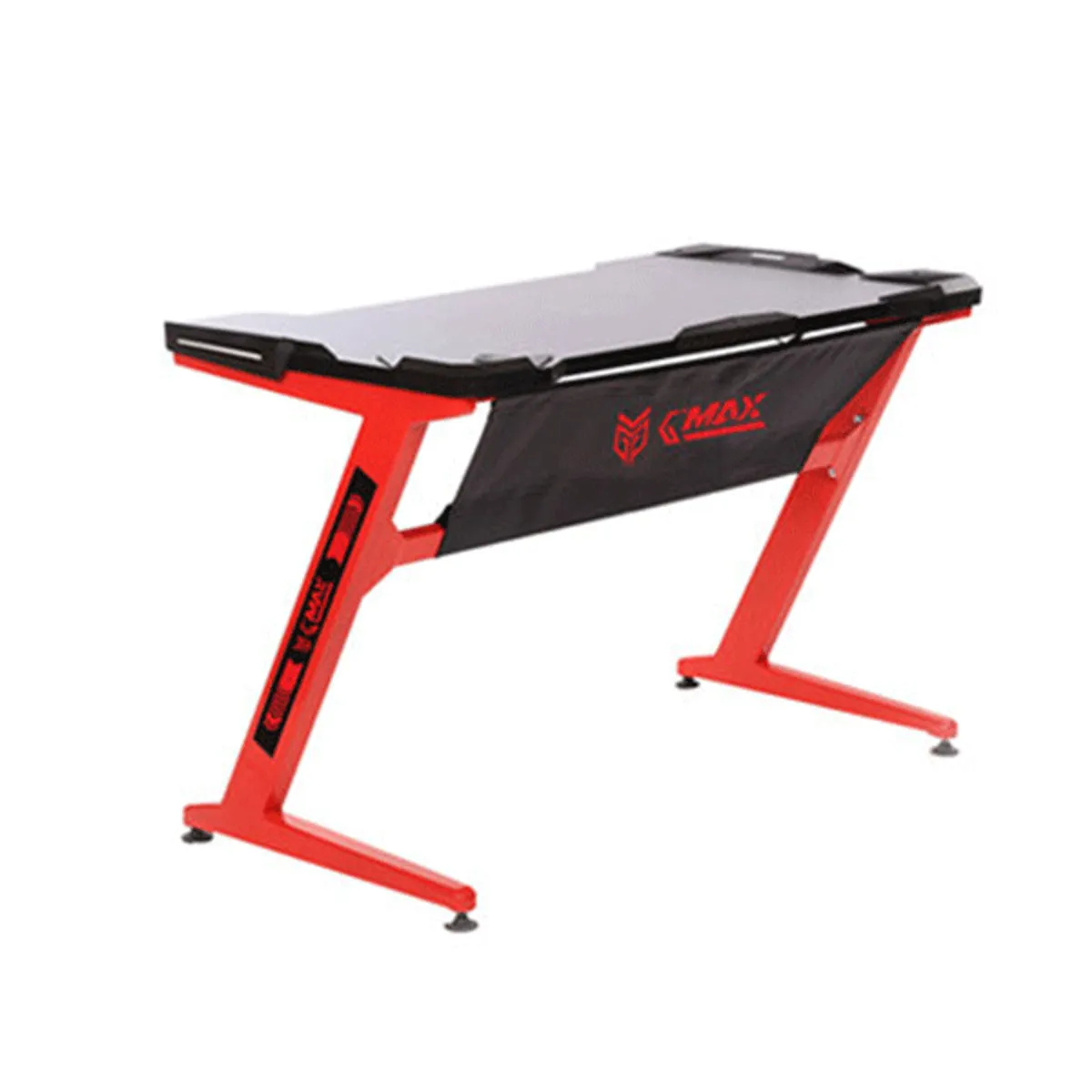 GAMING TABLE G-MAX GMT-8064D RED1200*600MM RGB LED