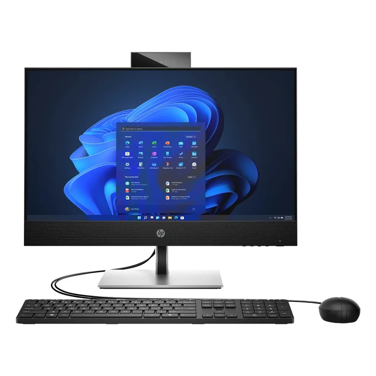 HP ProOne 440 G9 All-in-One Desktop PC, Intel Core i5-12500T Processor, 8GB RAM, 512GB SSD, 23.8” FHD Touch Display, Windows 11 Pro, English Keyboard, Mouse Included, 1 Year Warranty | 6D352EA