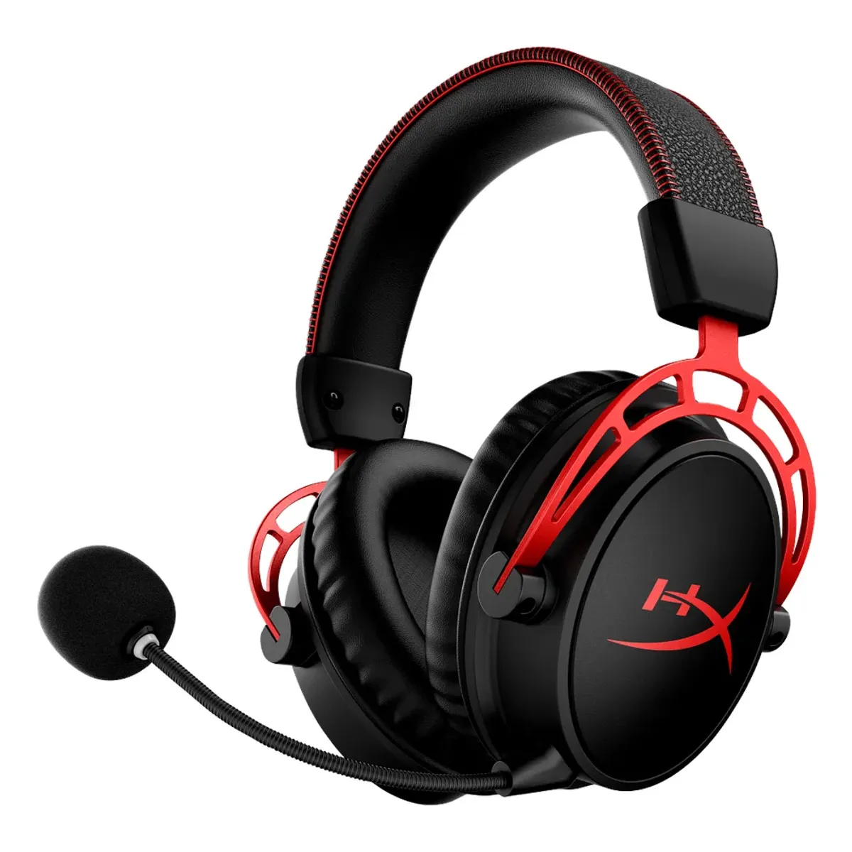 HyperX Cloud Alpha Wireless Gaming Headset, 2.4Ghz Wireless USB, Electret Condenser Microphone, Dynamic, 50mm Speakers with Neodymium Magnets, Black, 1 Year Warranty | 4P5D4AA