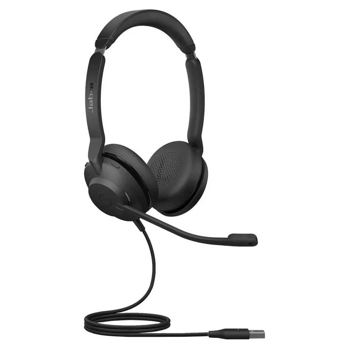 Jabra Evolve2 30 SE Stereo Headset, USB-A / USB-C, 2 Analog MEME, ECM Microphone, 28 mm Headphone Driver, Black, 1 Year Warranty | 23189-999-779