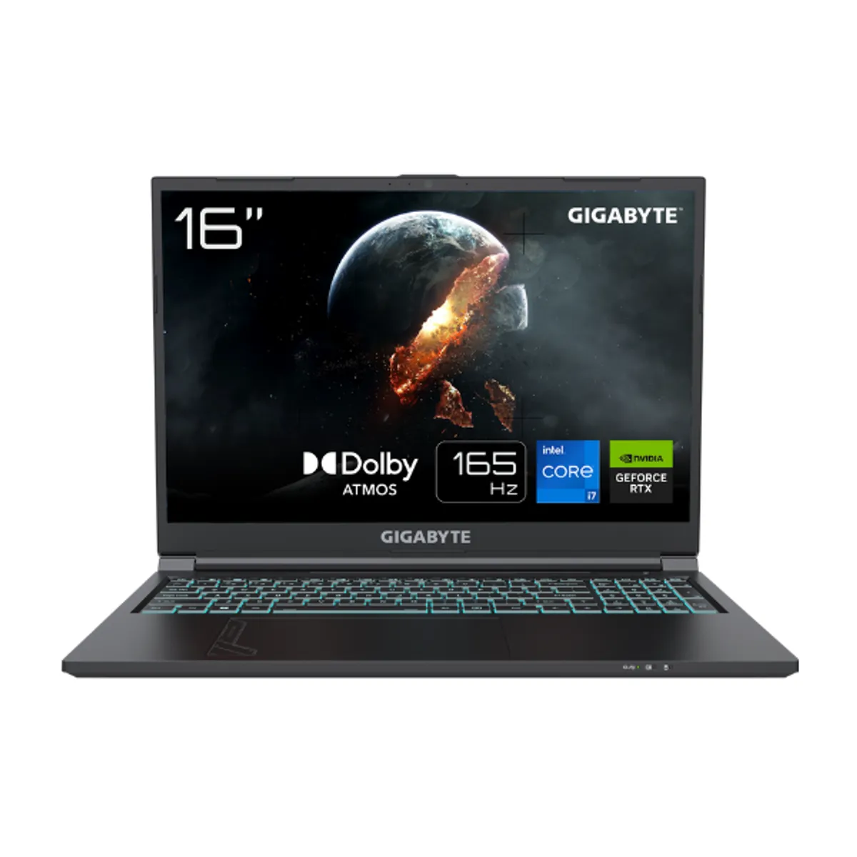 Gigabyte G6 KF Gaming Laptop, Intel Core i7-13620H Processor, 16GB RAM, 1TB SSD, 8GB NVIDIA RTX 4060, 16" WUXGA 165Hz Display, DOS, English Keyboard, 3 Year Warranty | KF-H3EE854KD