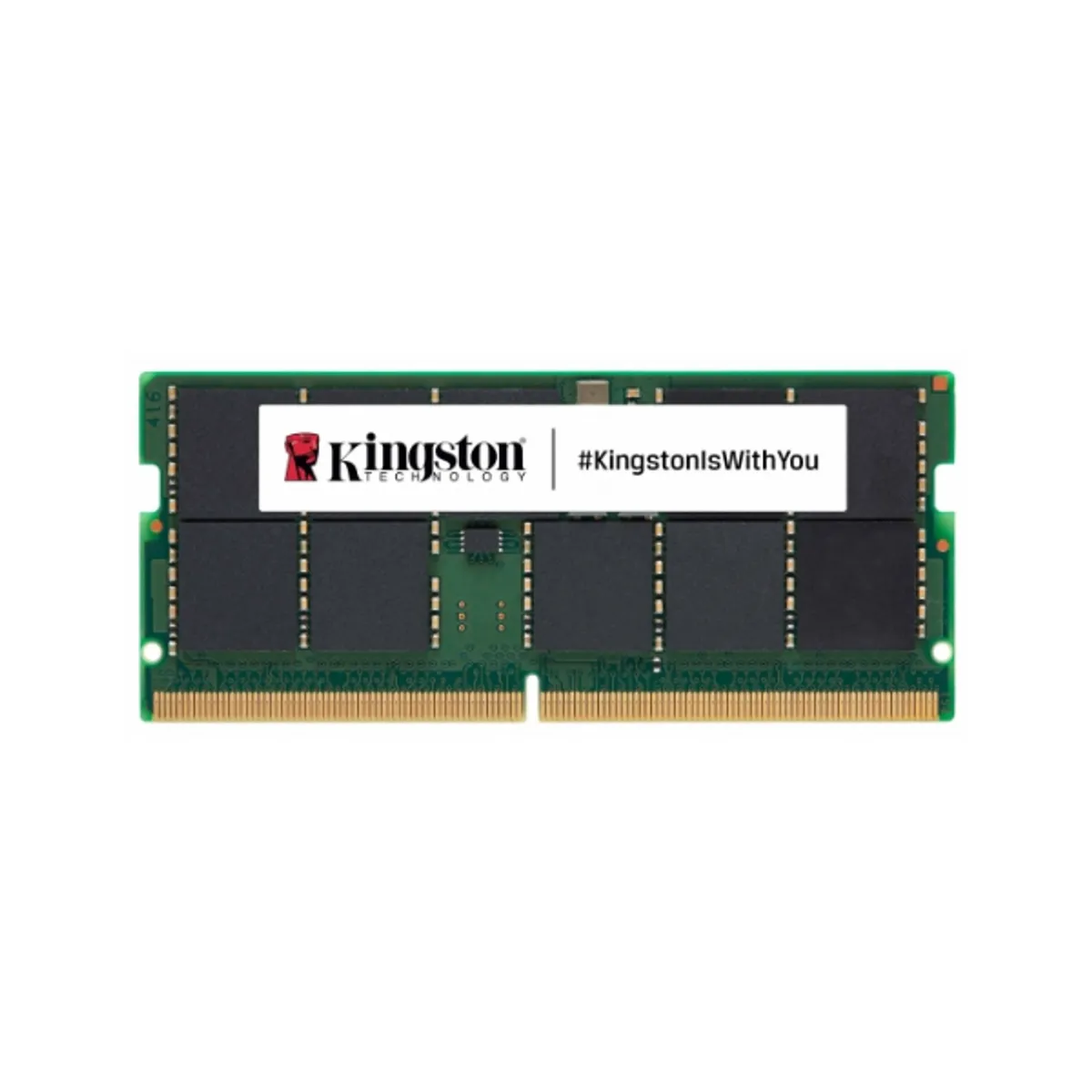 Kingston Memory Kit, 32GB(1x32GB), DDR5 DRAM, 5600 MT/s, CL-46, 1 Year Warranty | KVR56S46BD8-32
