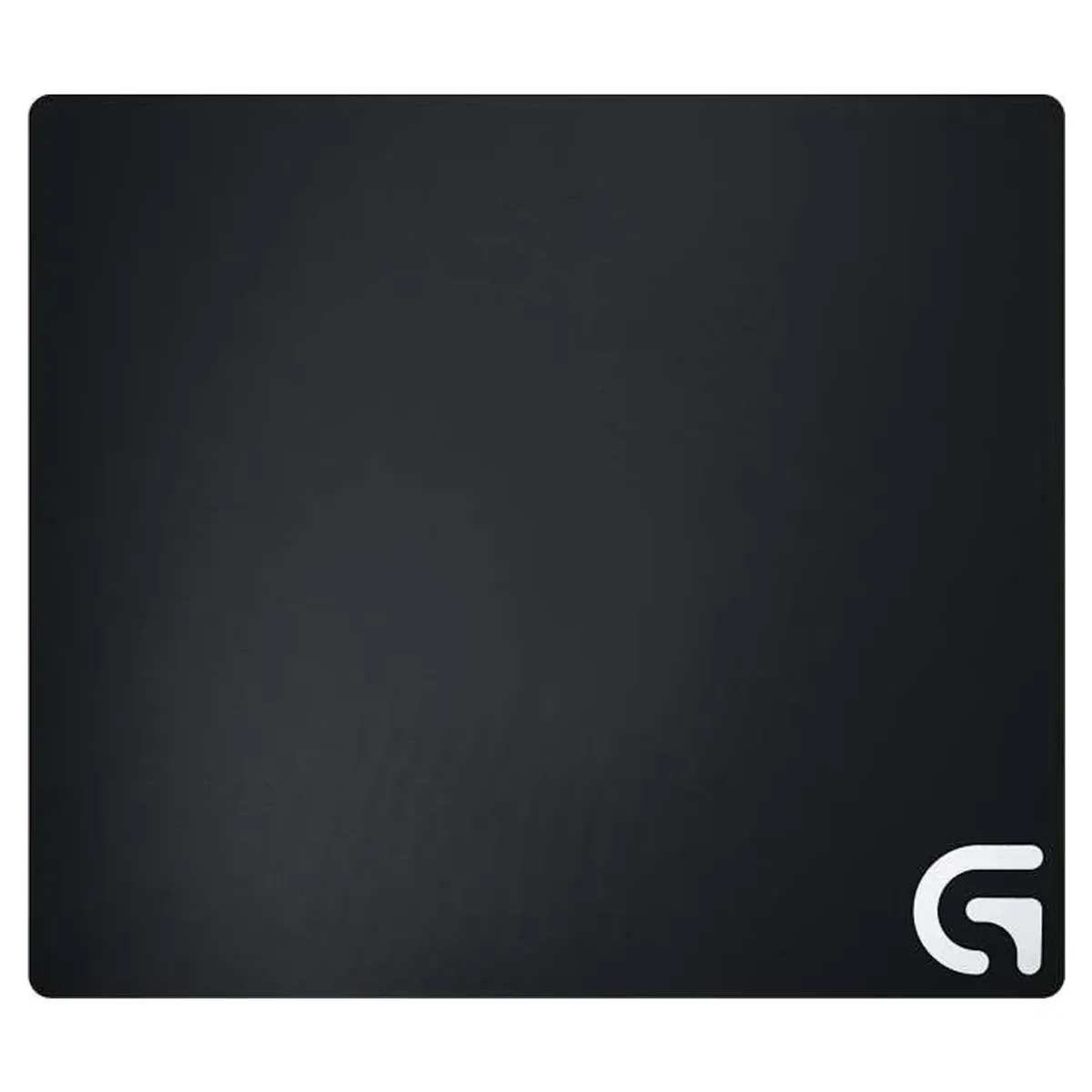 Logitech G240 Gaming Mouse Pad, Large Size, Cloth Surface, Anti-Slip Base, Consistent Texture, Moderate Surface Friction, Black, 1 Year Warranty | 943-000785