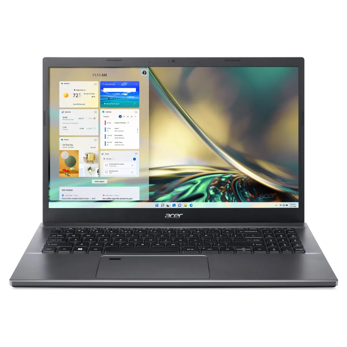 Acer Aspire 5 Intel A515-57G-52EV Laptop, Intel Core i5-1235U Processor, 8GB RAM, 512GB SSD, 4GB Nvidia RTX 2050 Graphics, 15.6" FHD Display, Windows 11 Home, Backlit English & Arabic Keyboard, 1 Year Warranty | NX.KNZEM.003