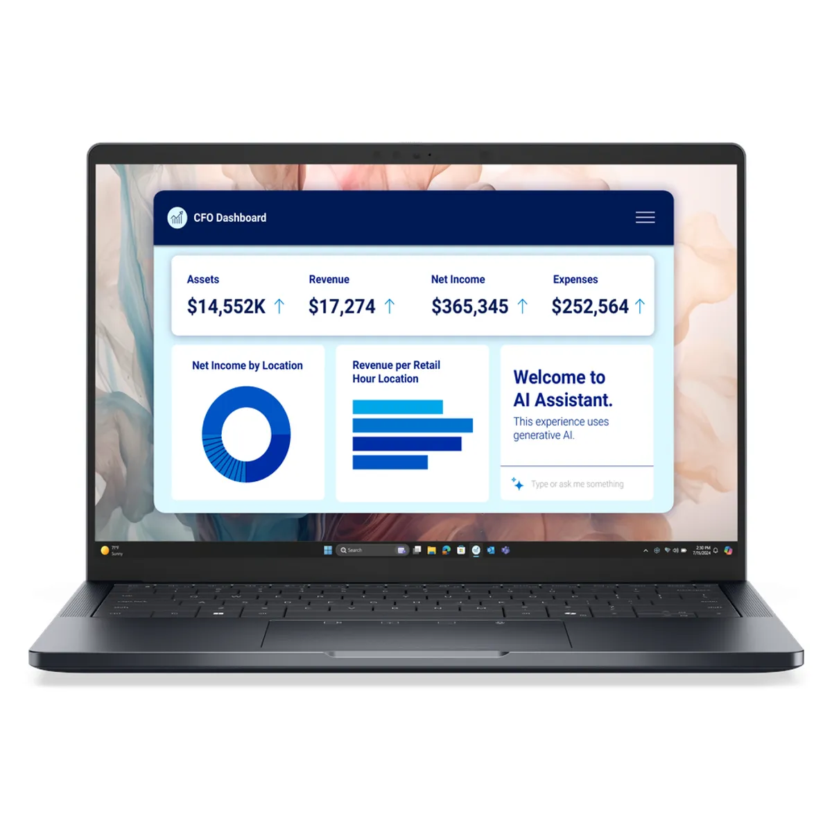 Dell Pro 14 Premium PA14250 Laptop, Intel Core Ultra 7 266V Processor, 16GB RAM, 1TB SSD, 14" FHD+ Display, Windows 11 Pro, English & Arabic Backlit Keyboard, 3 Year Warranty | P-14250-U7-16-1T-W11P-AR