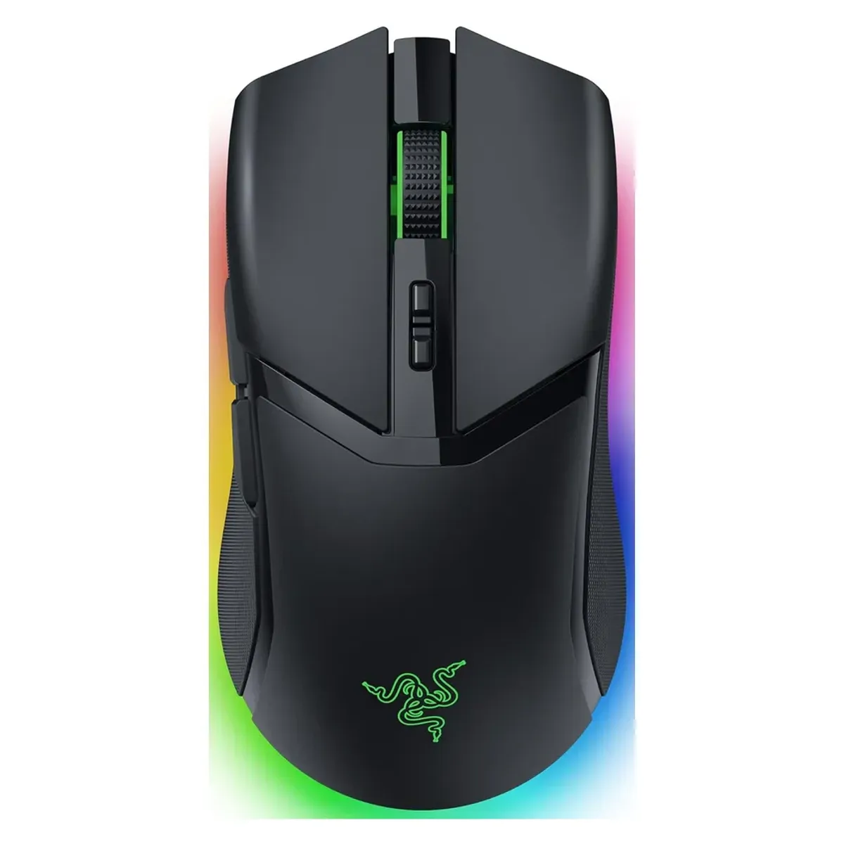Razer Cobra Pro Wireless Gaming Mouse, Wireless / Bluetooth / Wired, Up to 30000 DPI, Up to 1000Hz Polling Rate, Optical Mouse Switches Gen-3, Focus Pro 30K Optical Sensor, 8 Programmable Buttons, Right-handed Symmetrical Design, Razer Chroma RGB, Black, 1 Year Warranty | RZ01-04660100-R3G1