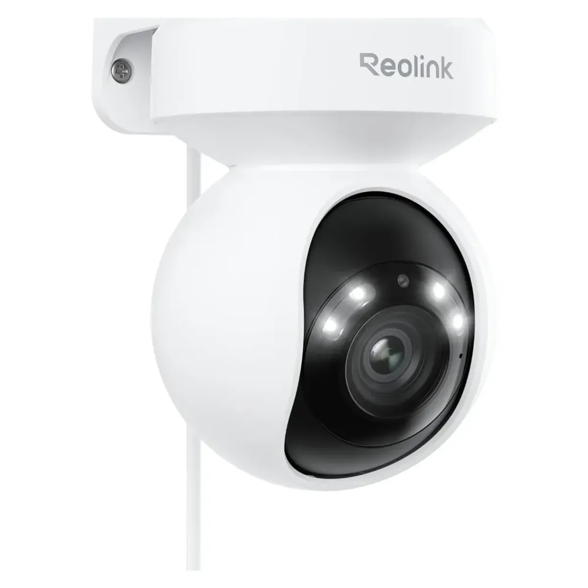 Reolink E1 Outdoor Pro Smart Security Camera, 4K UHD Resolution @ 20fps, 8MP Image Sensor, 3x Optical Zoom, 355° Pan & 50° Tilt with Auto Tracking, Dual-Band Wi-Fi 6, Spotlight Color Night Vision, Smart Person/Vehicle/Pet Detection, IP64 Weatherproof, 1 Year Warranty | WCE1PT4K01V2