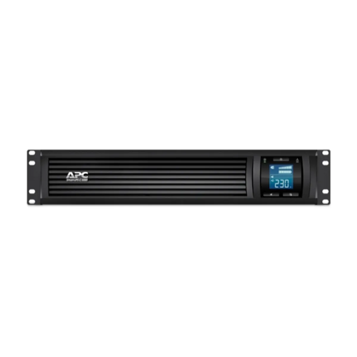 APC Smart-UPS C 3000VA, 230V, LCD, rackmount, 2U, 8x IEC 320 C13 & 2x IEC Jumpers & 1x IEC 320 C19 outlets | SMC3000RMI2U
