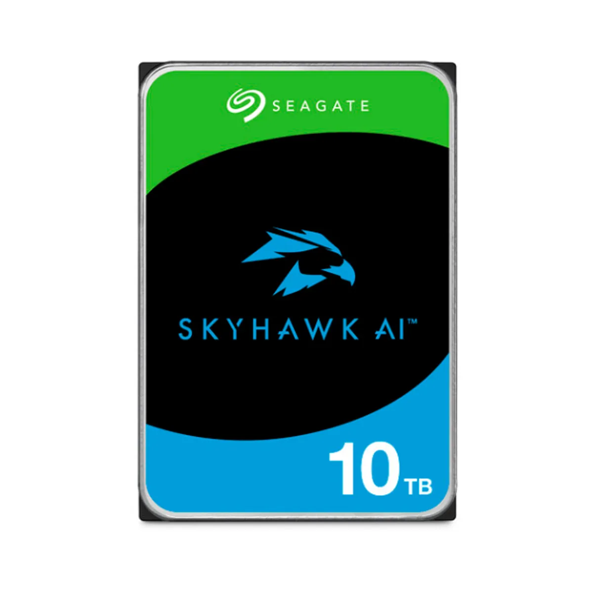 Seagate SkyHawk AI Surveillance 3.5" SATA HDD, 10TB, 7200 RPM, 245 MB/s Data Transfer Speed, 256MB Cache, 1 Year Warranty | ST10000VE001