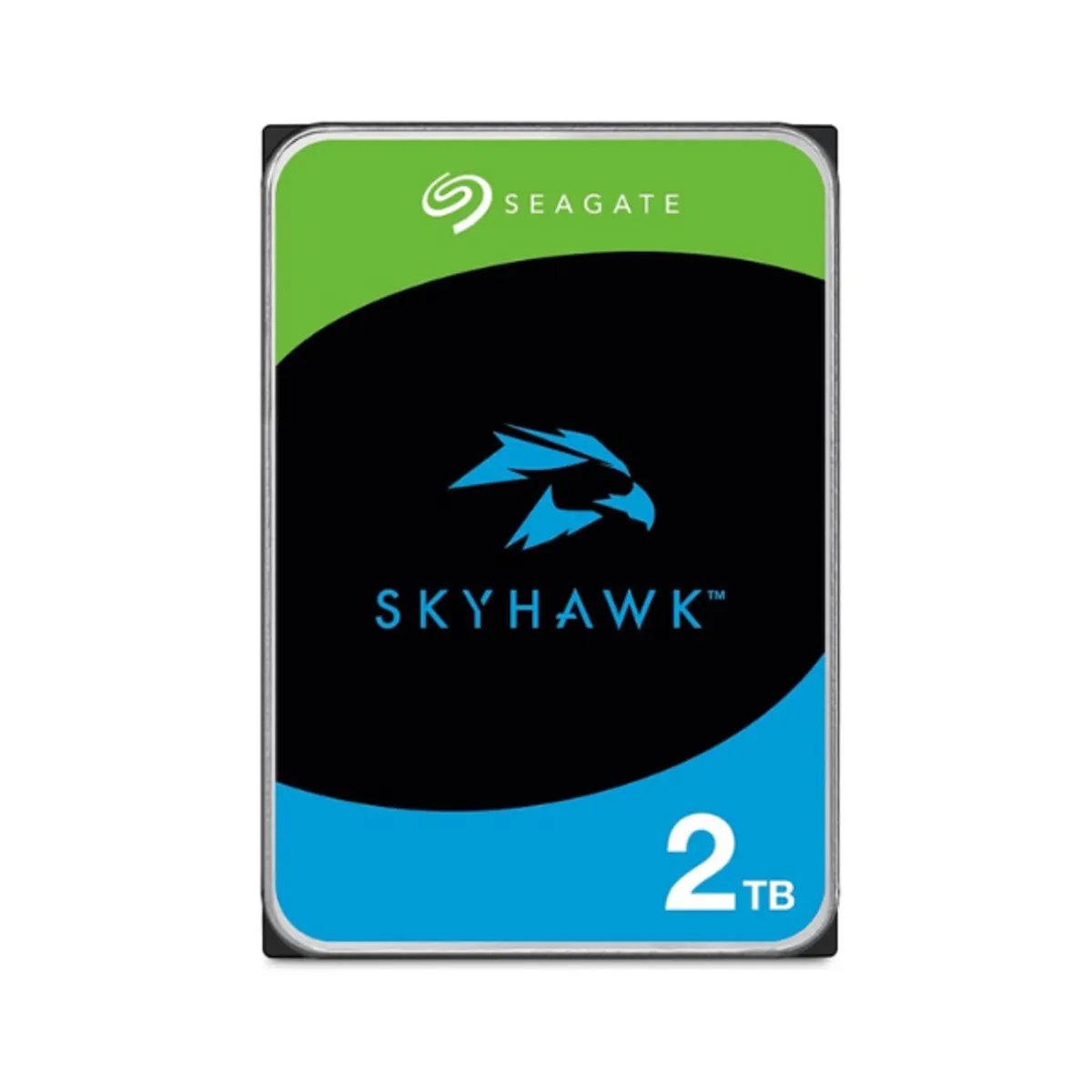 Seagate SkyHawk AI Surveillance 3.5" SATA HDD, 2TB, 5400 RPM, 180 MB/s Data Transfer Speed, 256MB Cache, 1 Year Warranty | ST2000VX015